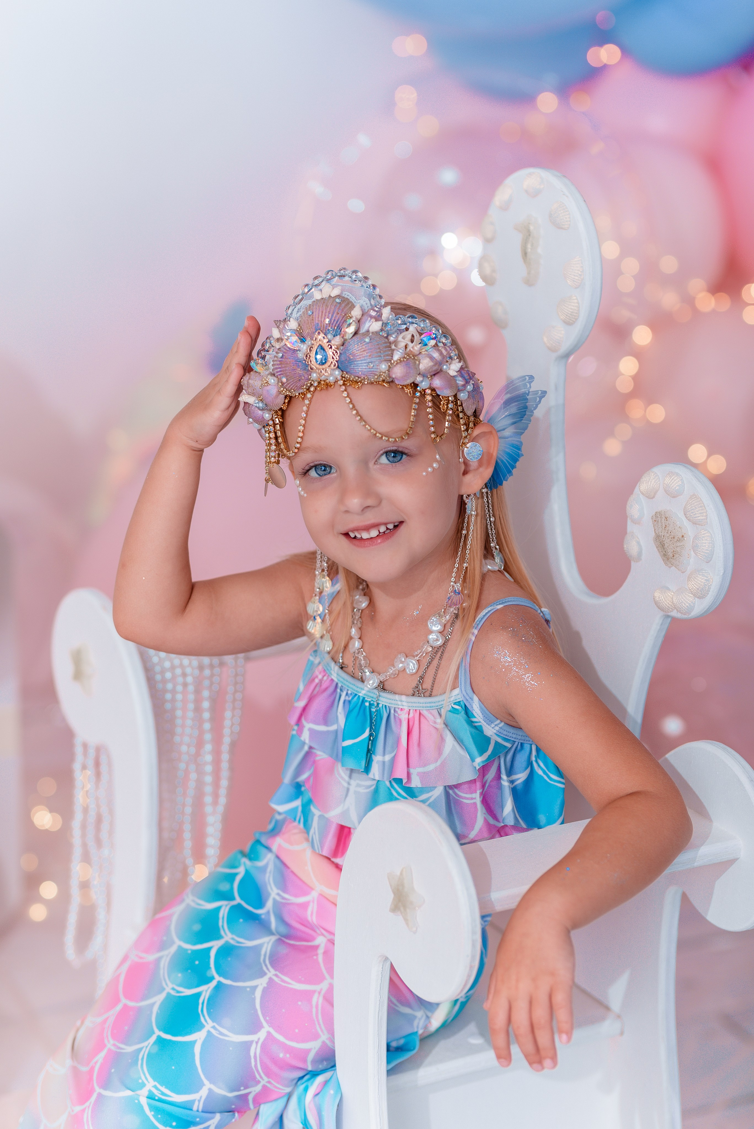Детский фотопроект «Русалочка» в Сочи. Детский студийный фотограф Сочи