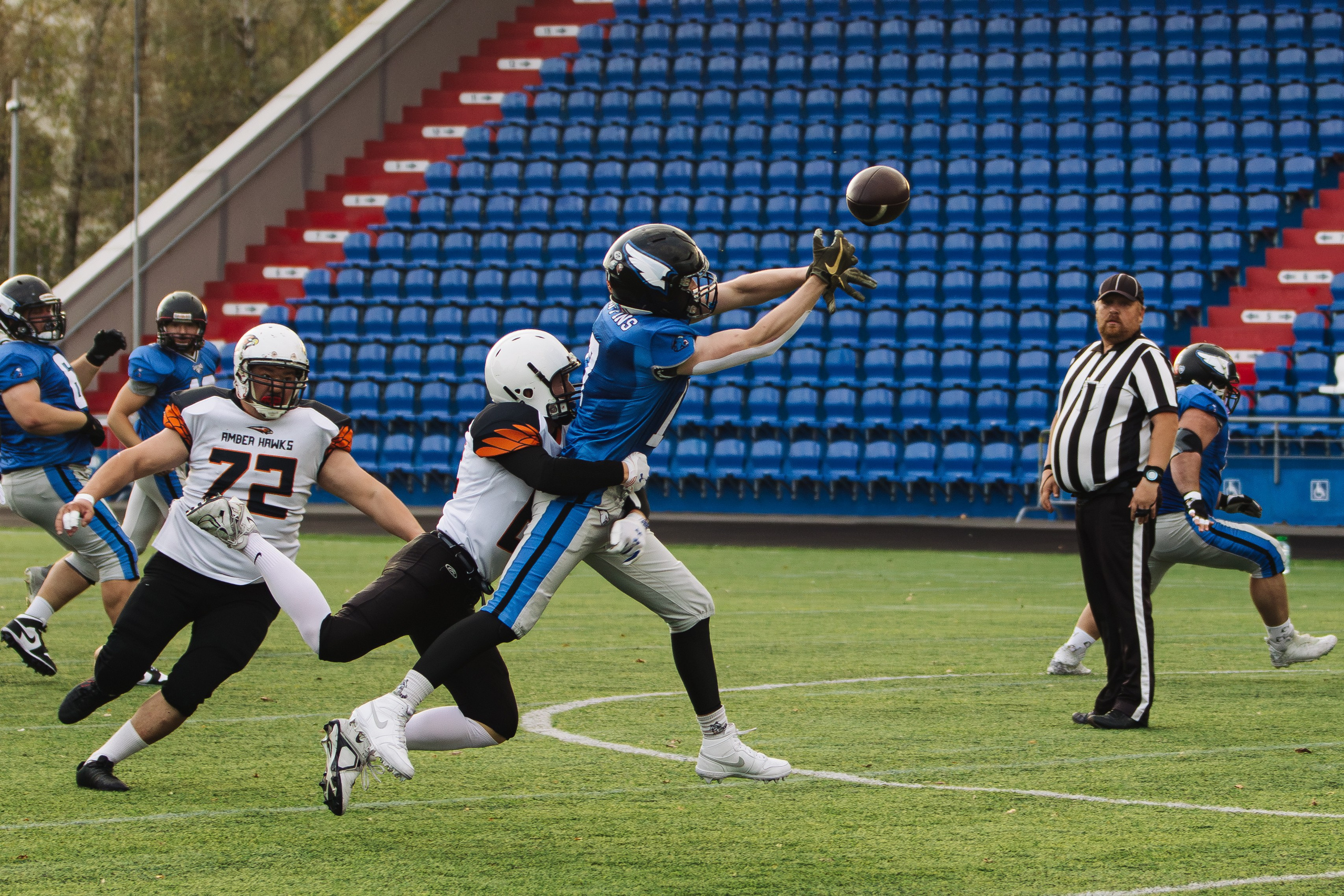 Американский футбол. Спортивный фотограф и видеограф в Москве Сергей Иванов