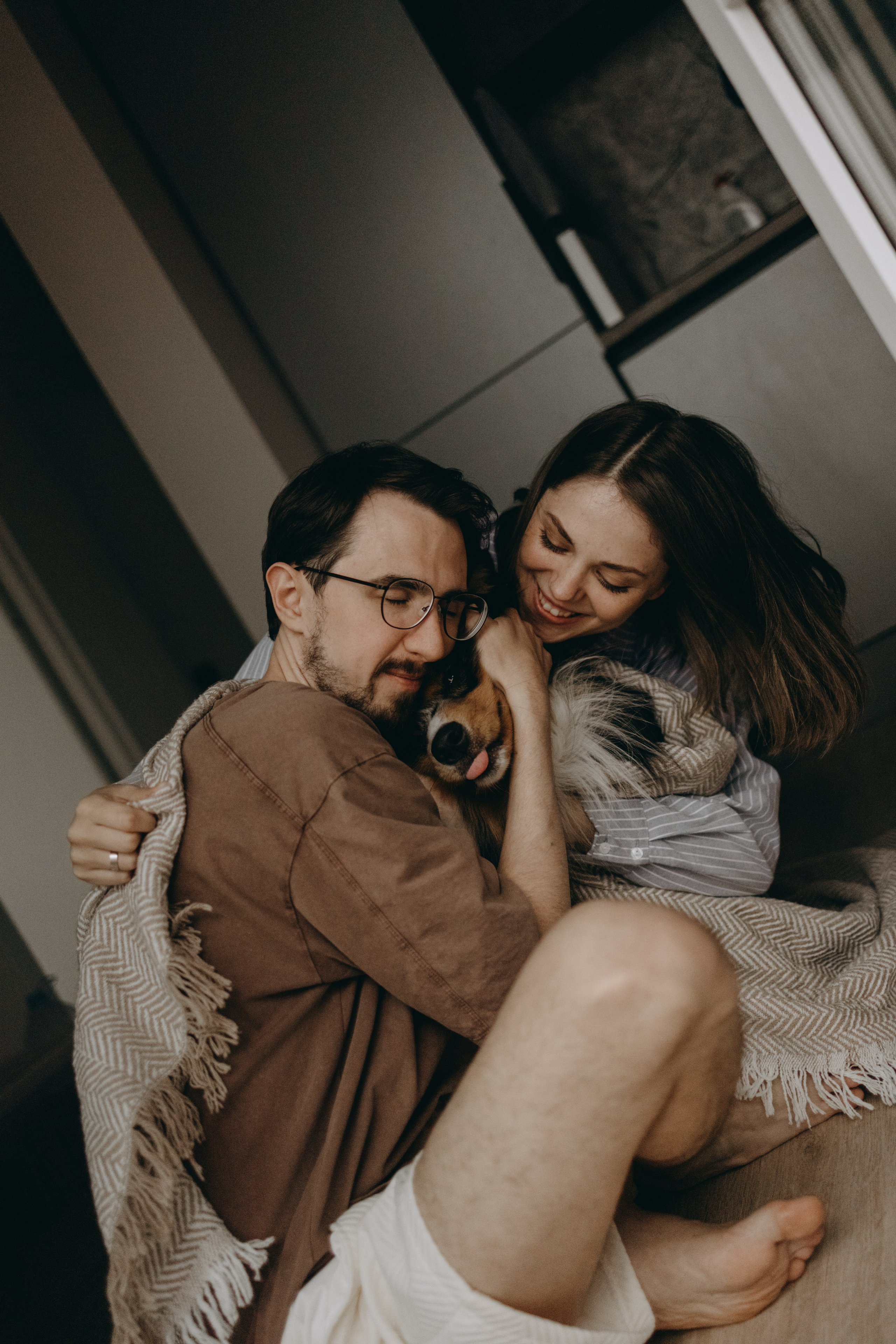 Настя, Никита и их Гром и Мяу. Фотограф — Анималист | Санкт-Петербург