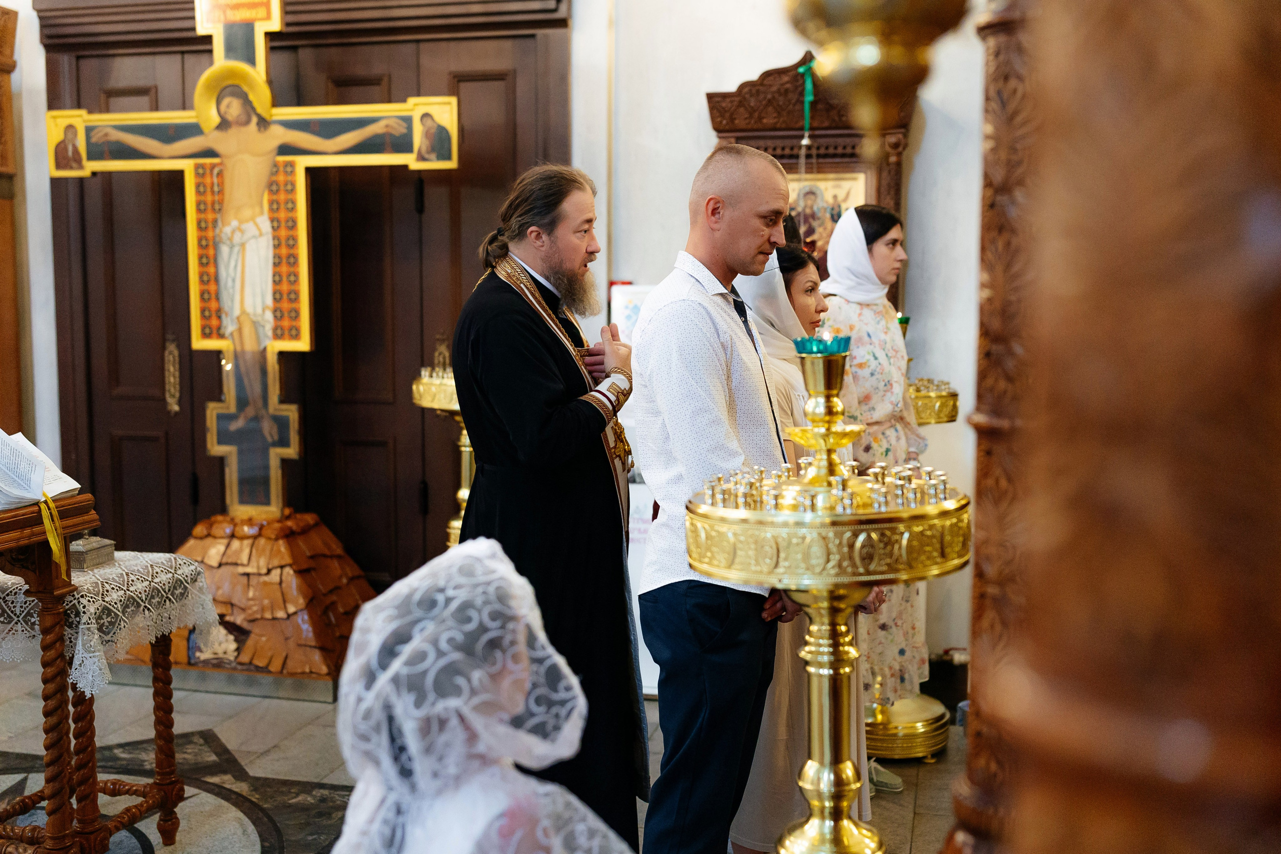 Крещение Анастасии. Семейный и детский фотограф в Москве Александра Мак