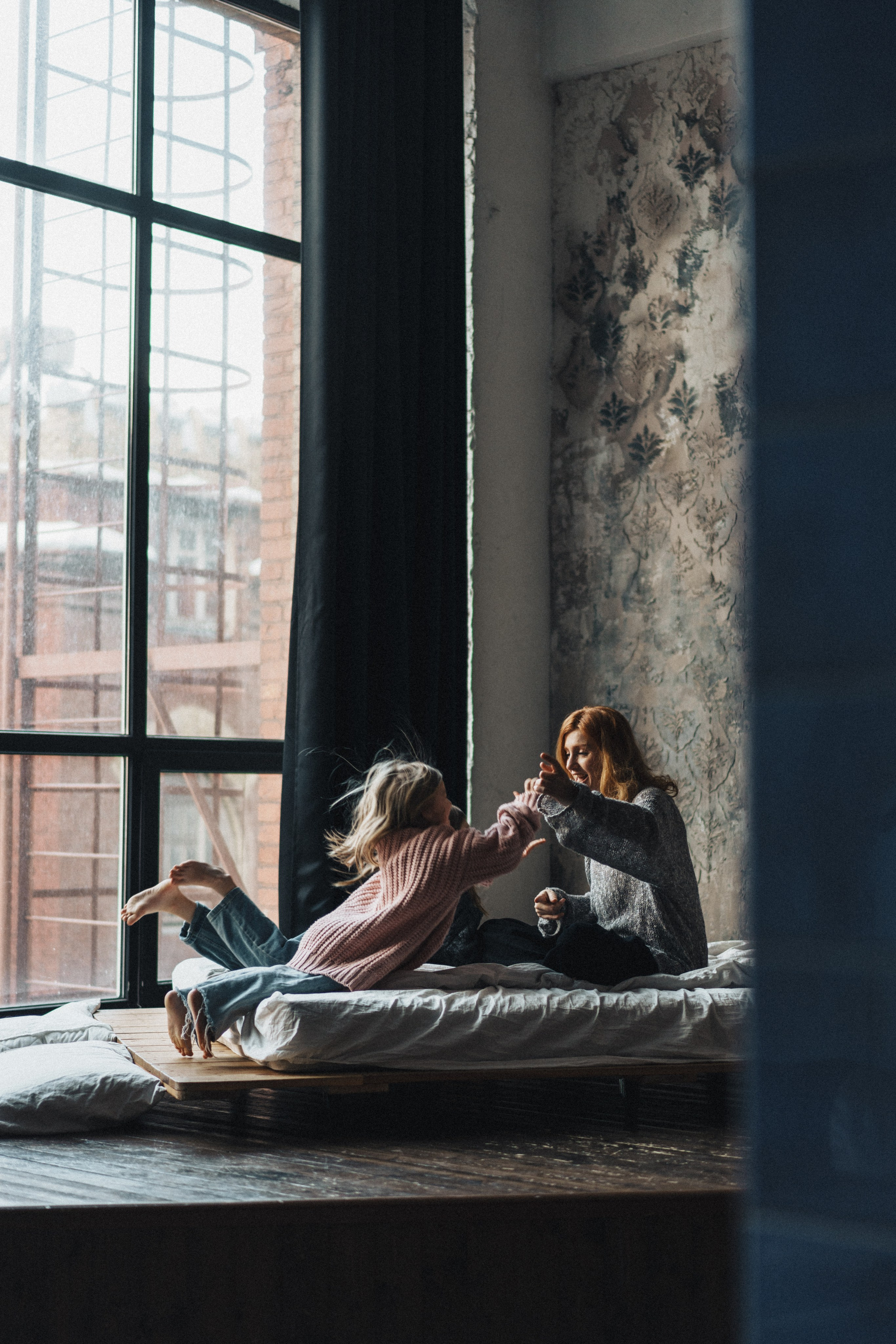 Наташа и девочки в проекте «Хочу как мама». Семейный и детский фотограф и видеограф в Москве, Серпухове и Тарусе Валерия Сорокина