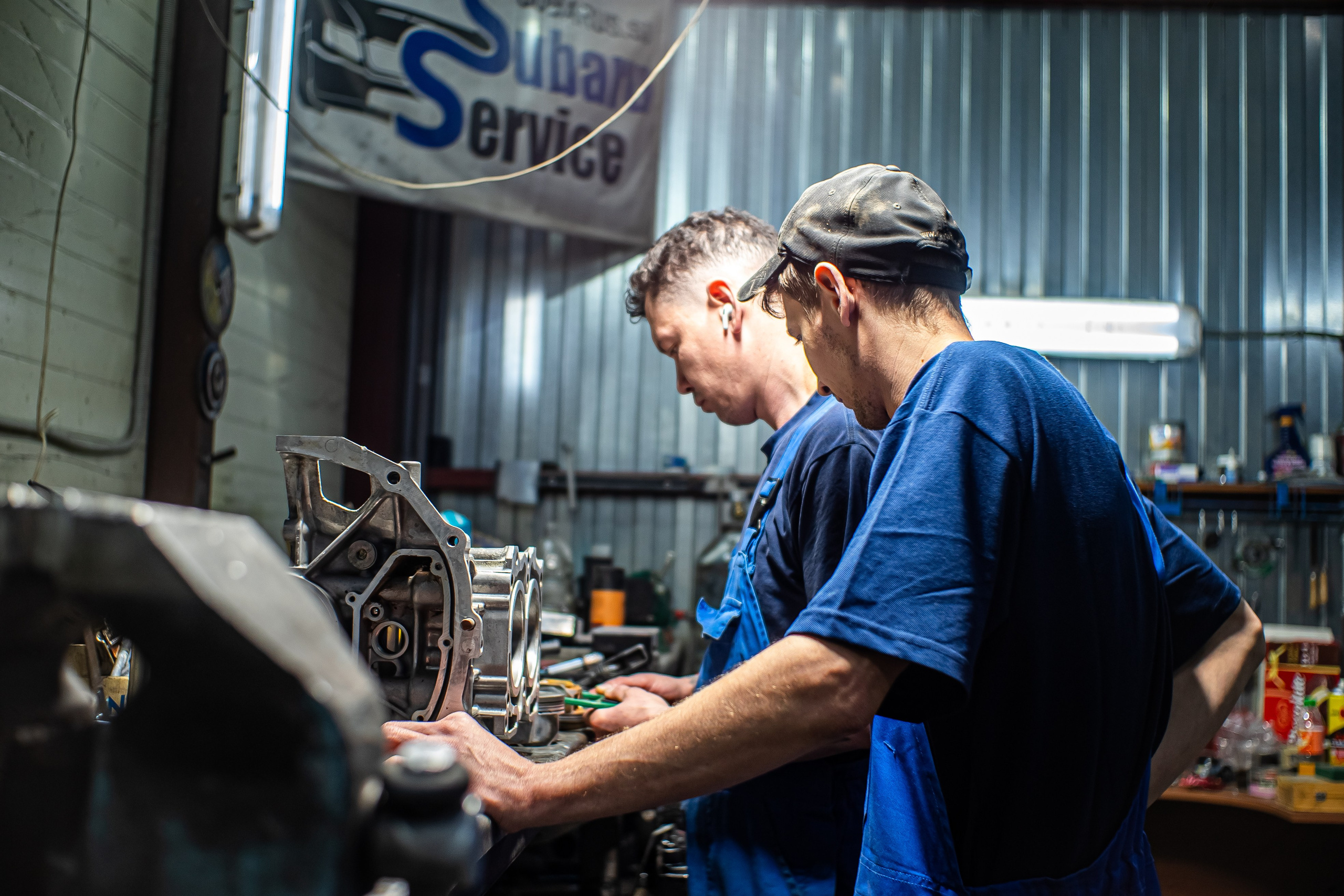 Контент фотосессия для SUBARU SERVICE в Новосибирске. Фотограф в Новосибирске Владислав Унтерберг