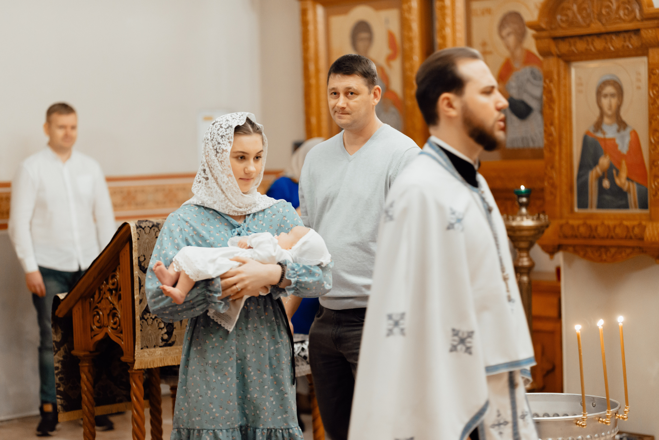 Таинство крещения. Свадебный и семейный фотограф Москва Видное Домодедово