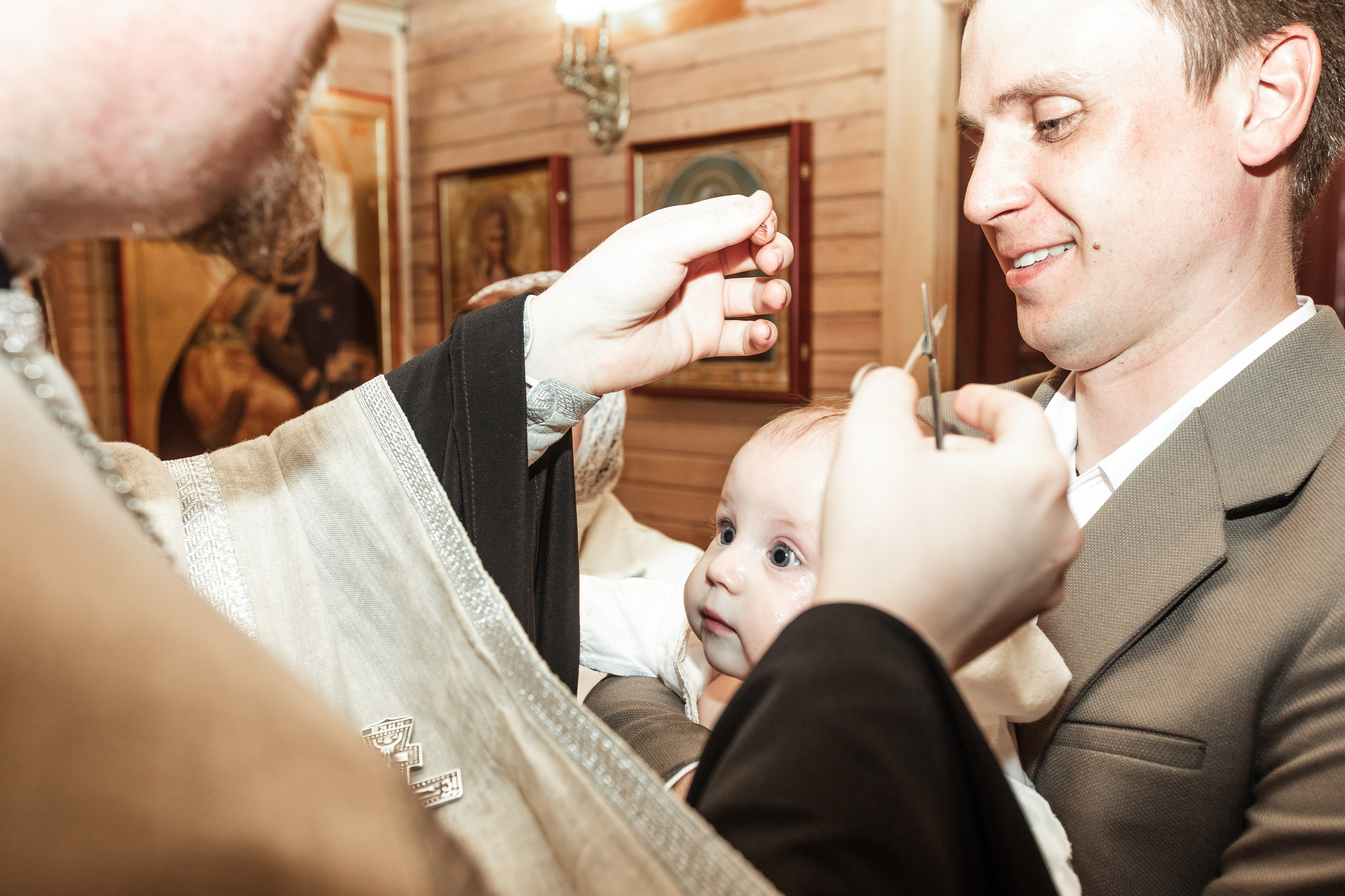 Крещение Иоанна. Фотосессии в Москве - фотограф Неонилла Ленко