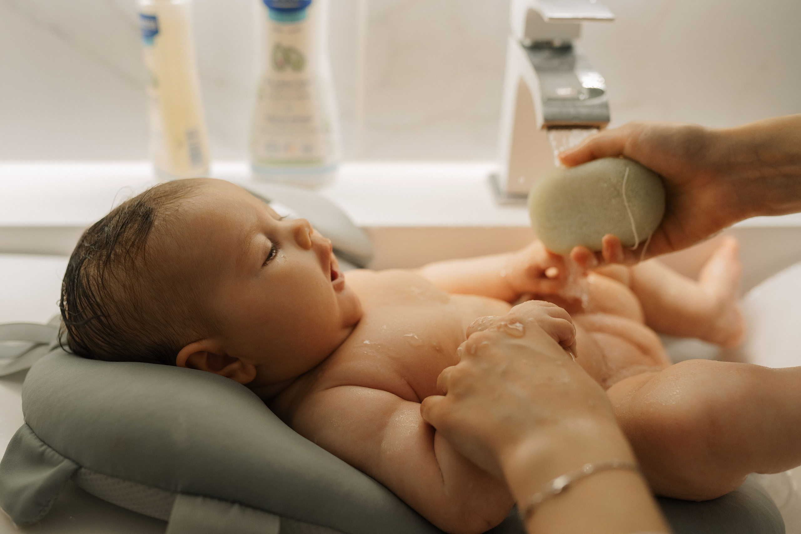Утренние процедуры. Семейный фотограф в Москве Анастасия Скоголева