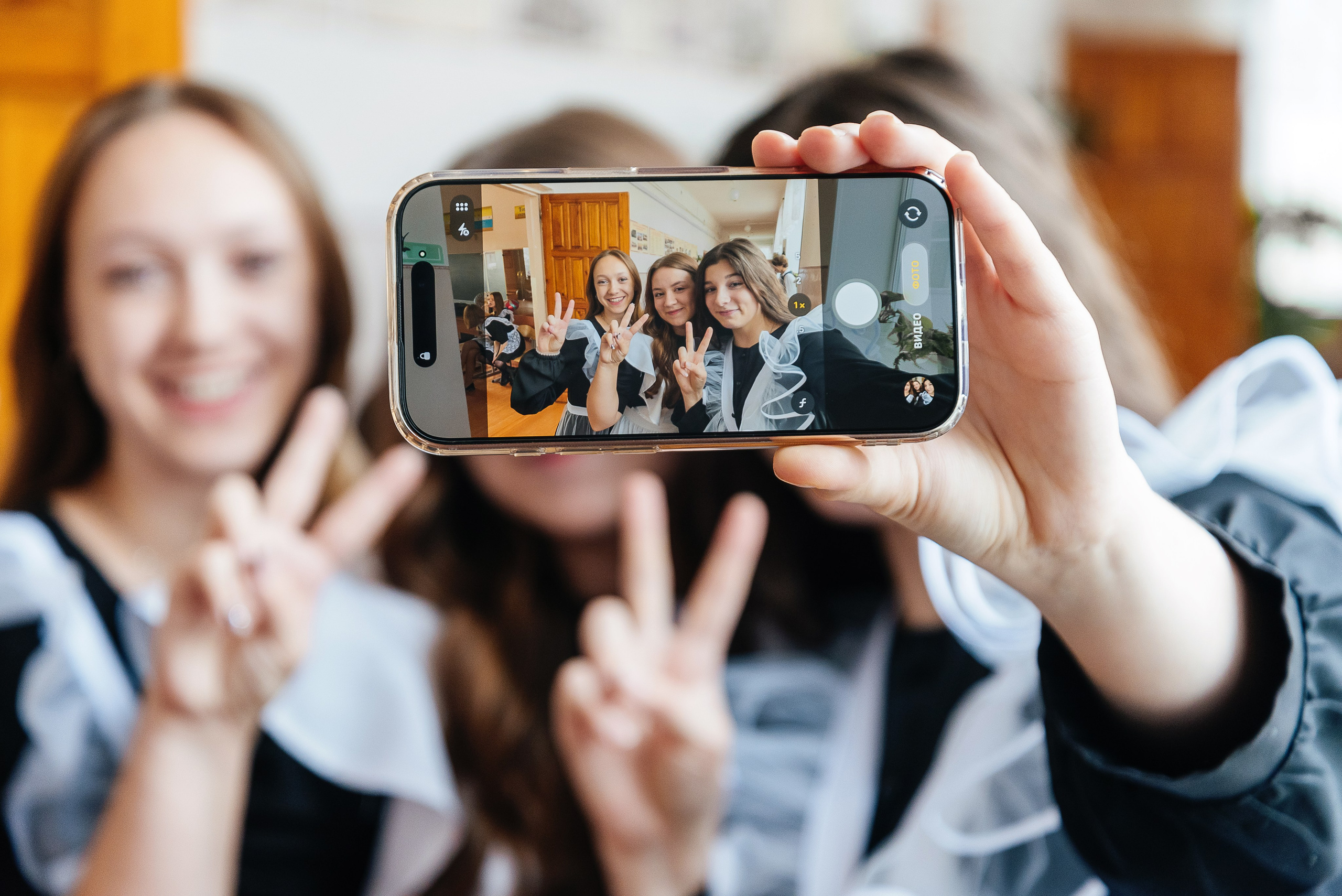 Съёмки в школе. Выпускные альбомы. Южноуральск