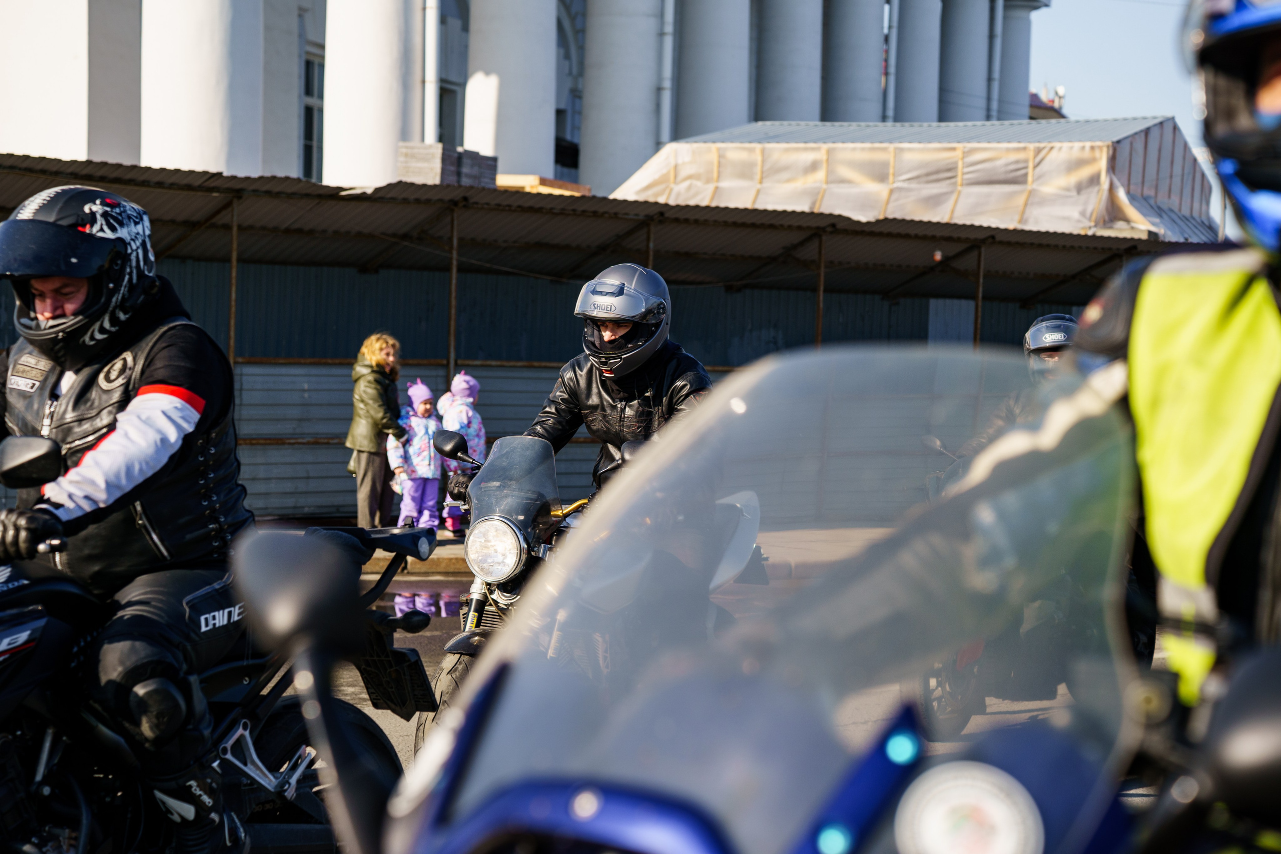 Прохват мотоклуба Norman Riders ч.1. Концертный и репортажный фотограф в Санкт-Петербурге Слава Пахомов