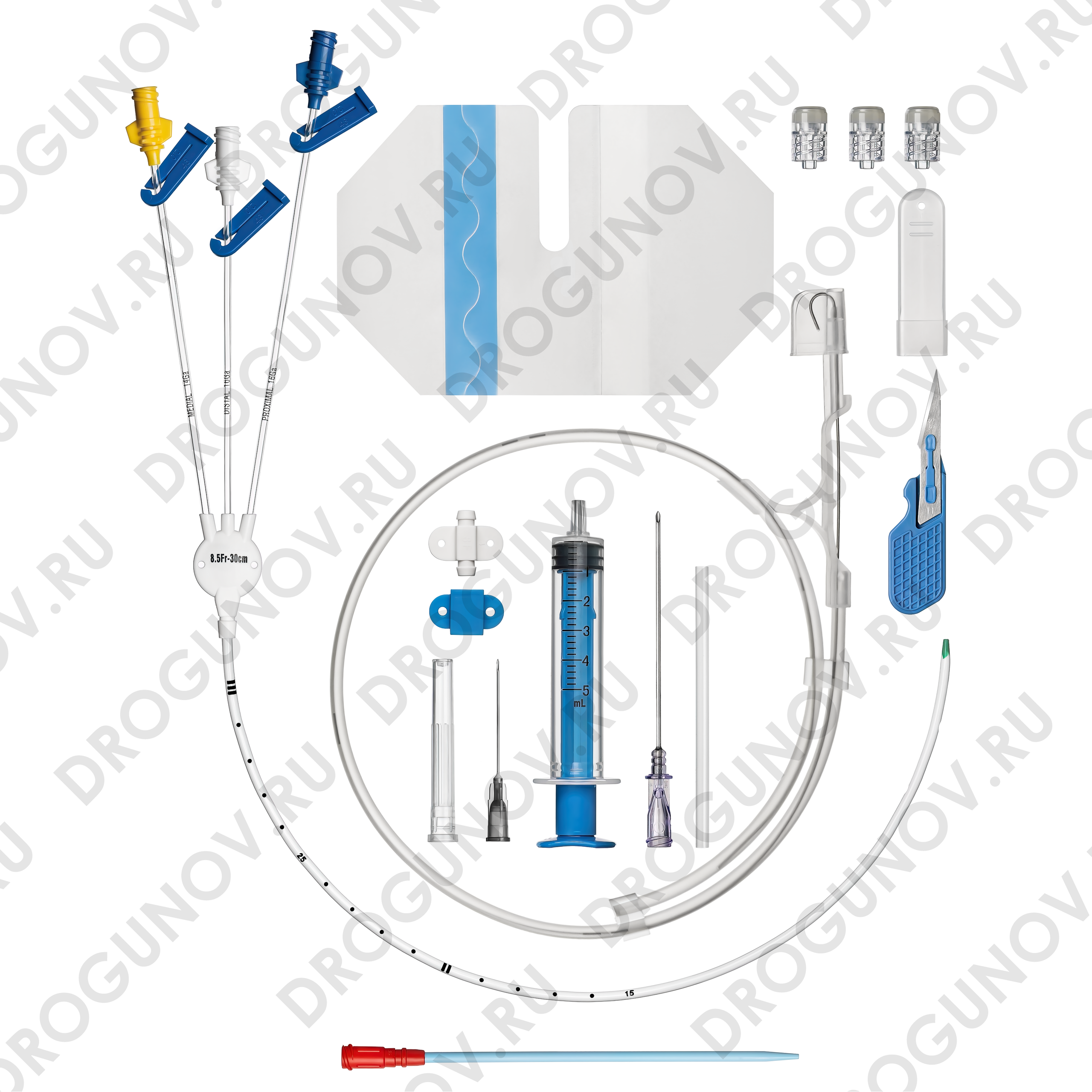 набор для катетеризации центральных вен