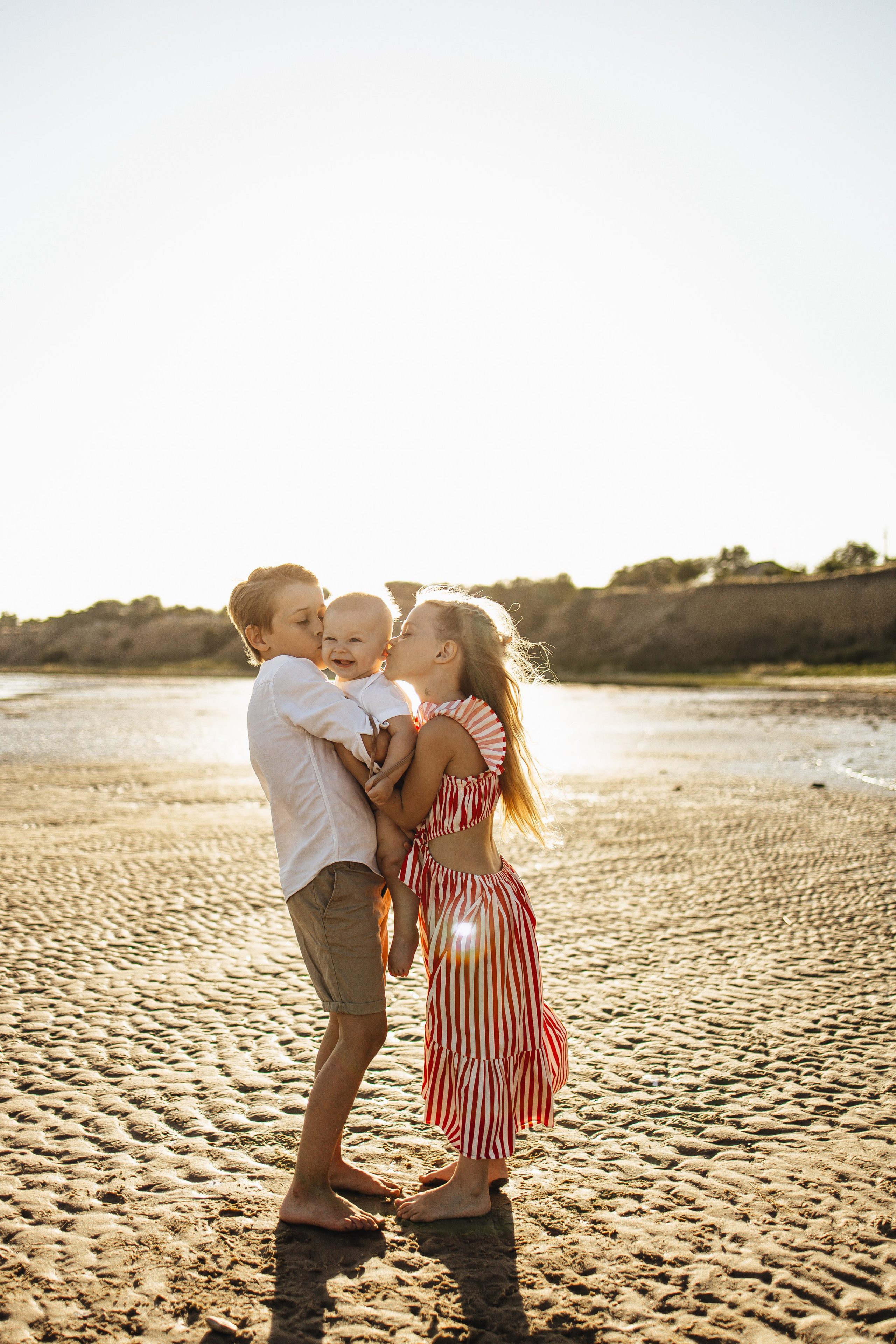 Летняя история на берегу. Семейный и детский фотограф, таганрог, ростов-на-дону