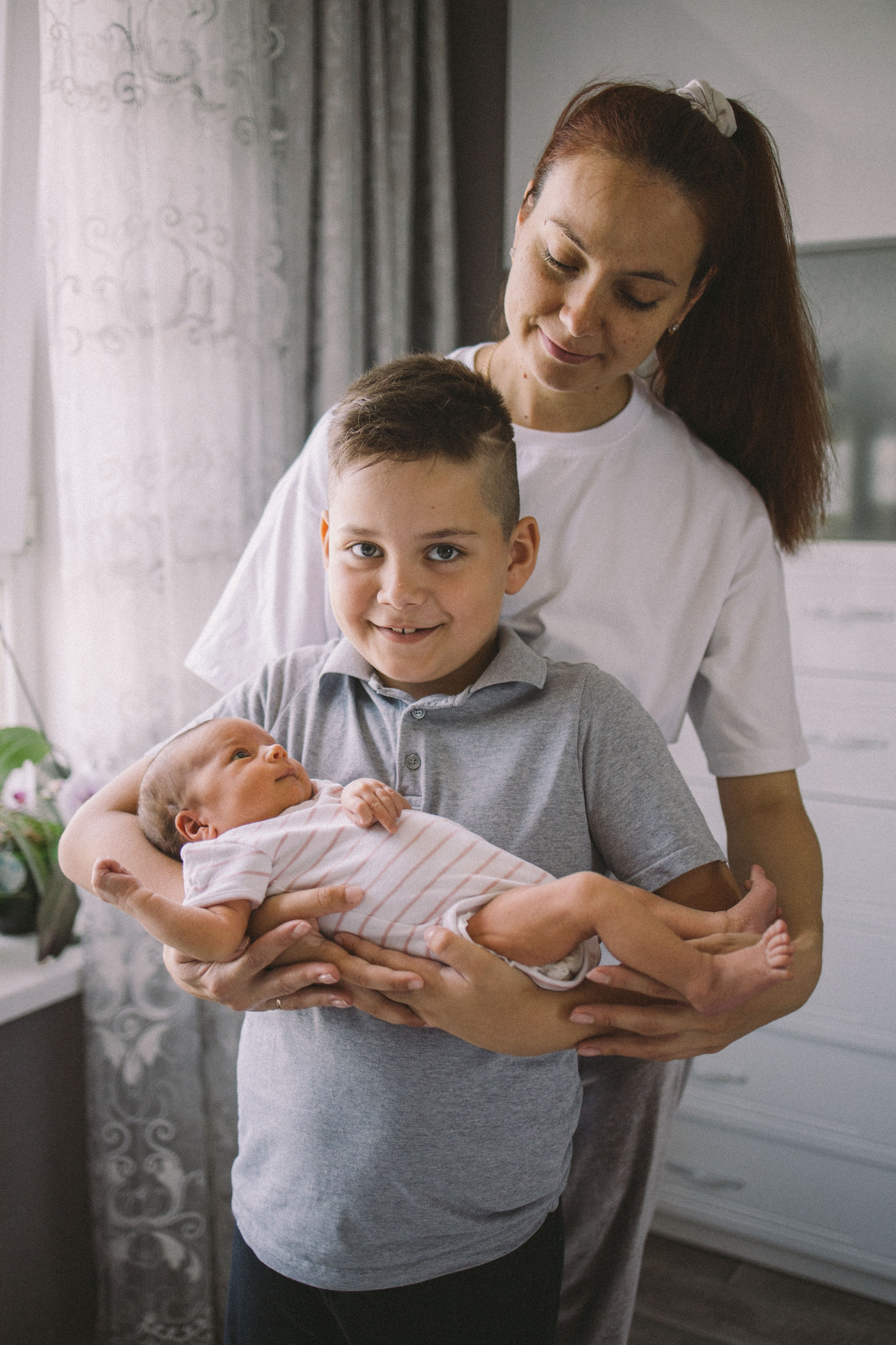 Настюша родилась. Семейный фотограф Елена Баган Волгоград