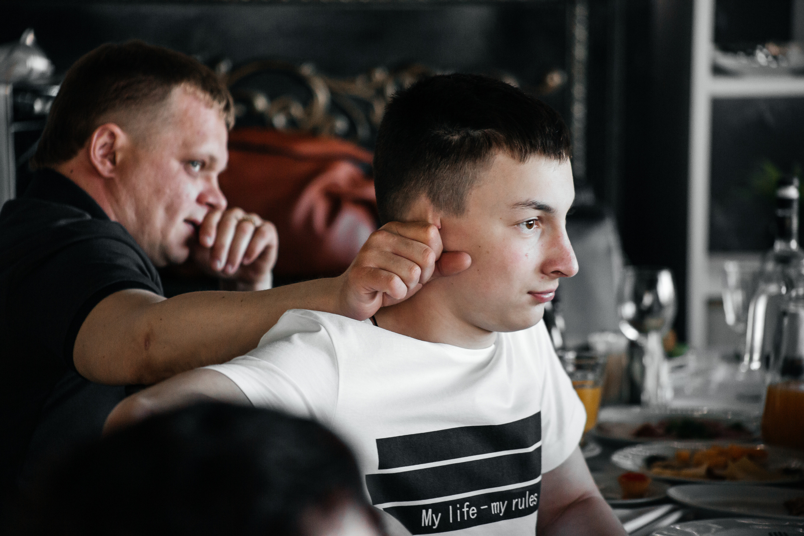 Дарья и Михаил — банкет в ресторане O2. Свадебный фотограф в Оренбурге Илья Володьков