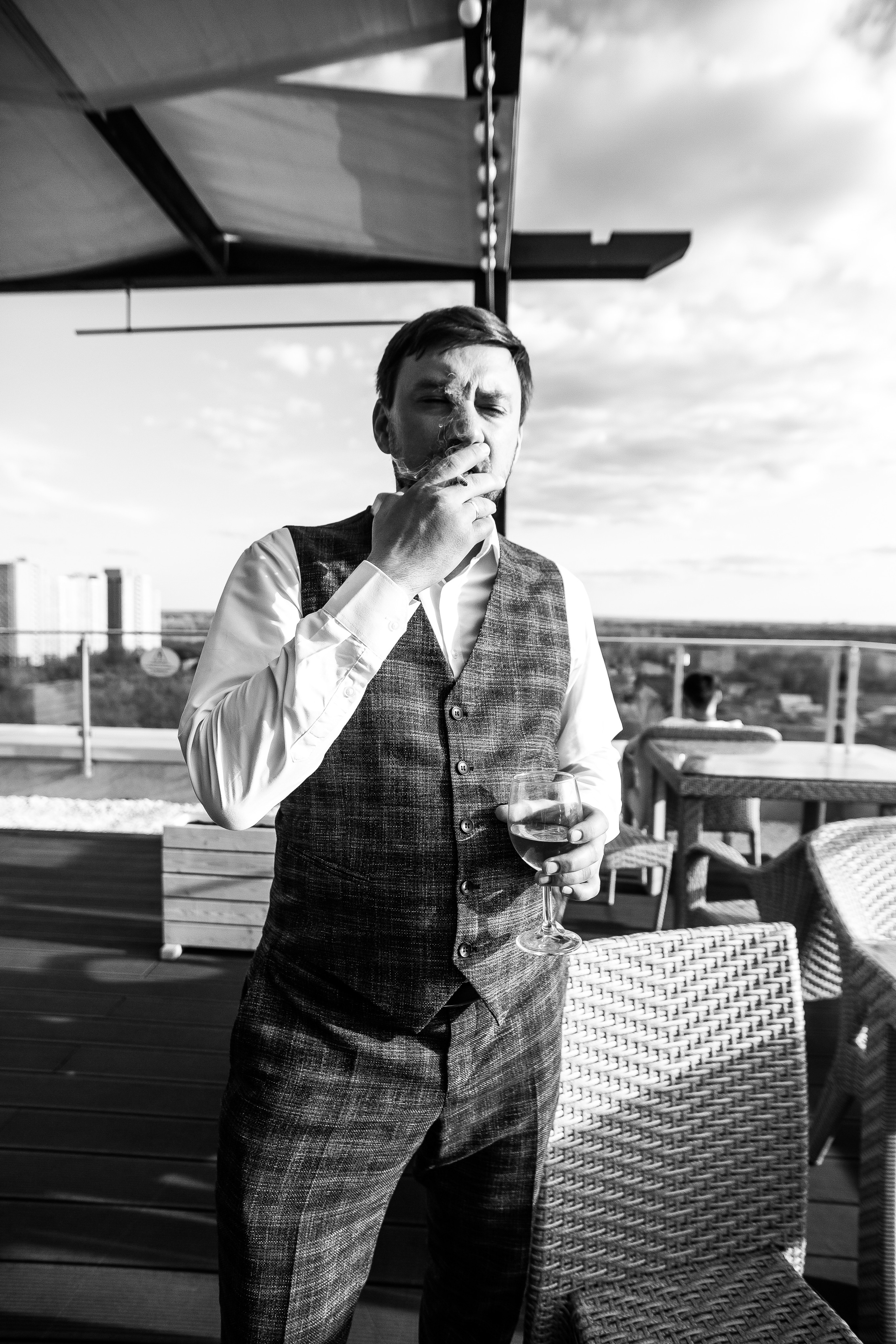 Дарья и Михаил — банкет в ресторане O2. Свадебный фотограф в Оренбурге Илья Володьков