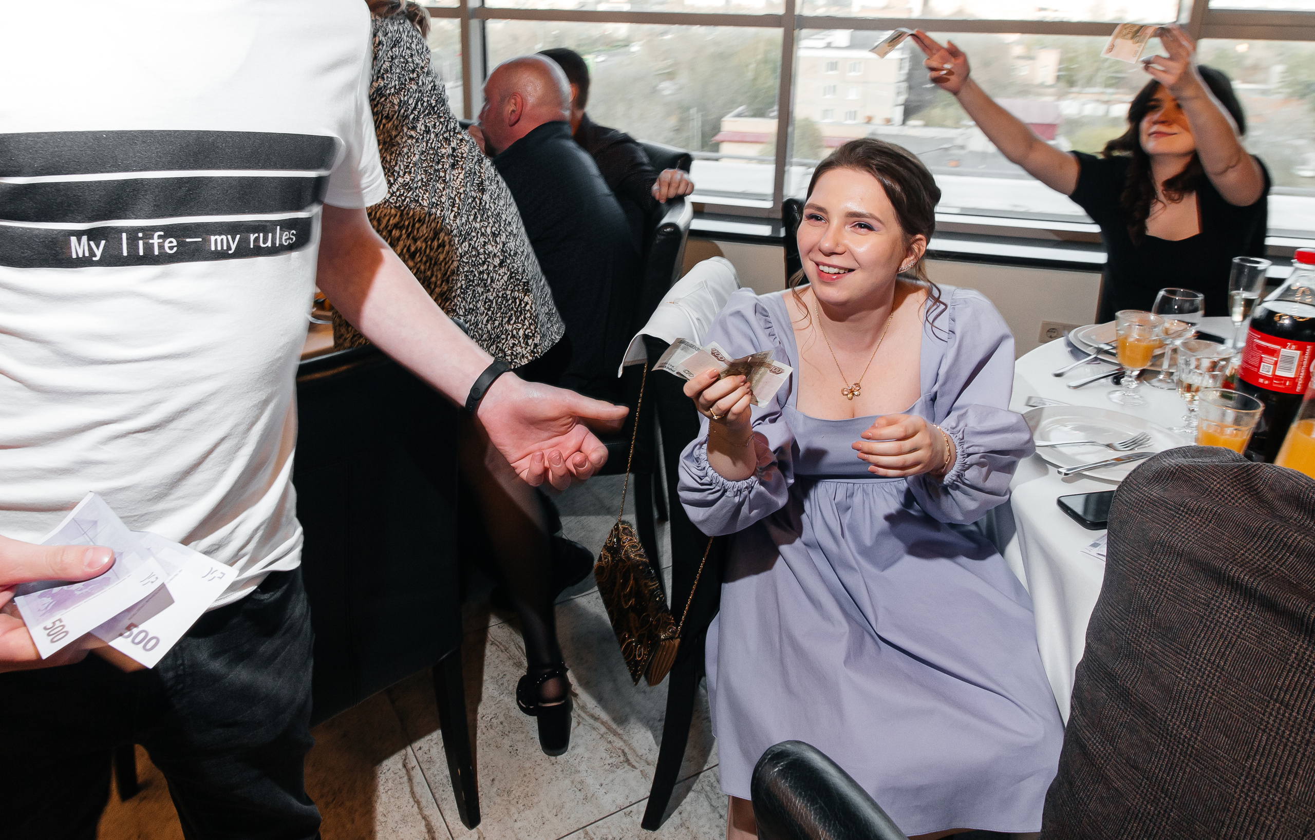 Дарья и Михаил — банкет в ресторане O2. Свадебный фотограф в Оренбурге Илья Володьков