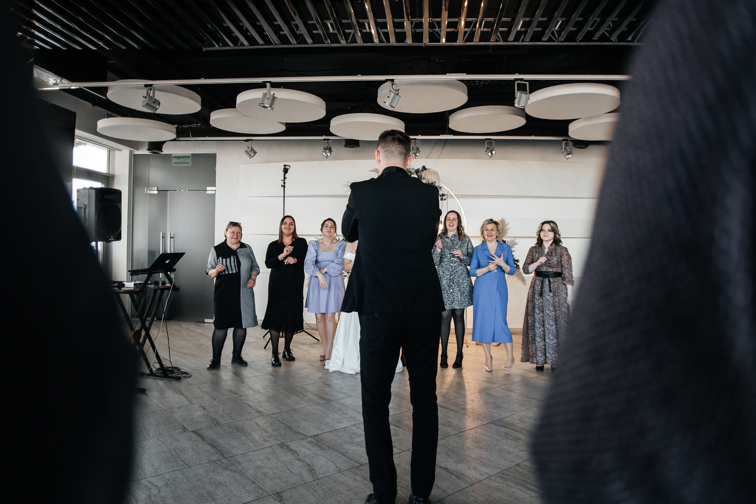 Дарья и Михаил — банкет в ресторане O2. Свадебный фотограф в Оренбурге Илья Володьков