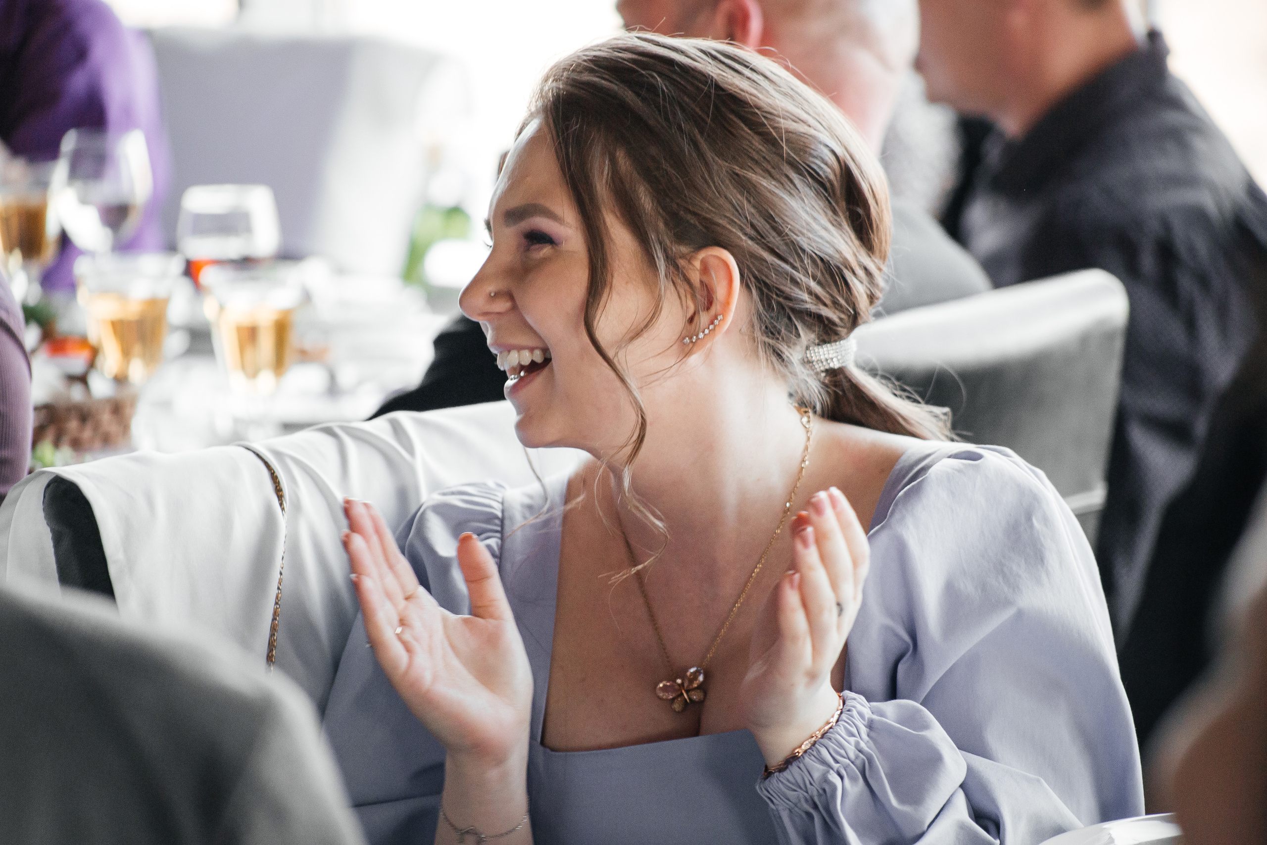 Дарья и Михаил — банкет в ресторане O2. Свадебный фотограф в Оренбурге Илья Володьков