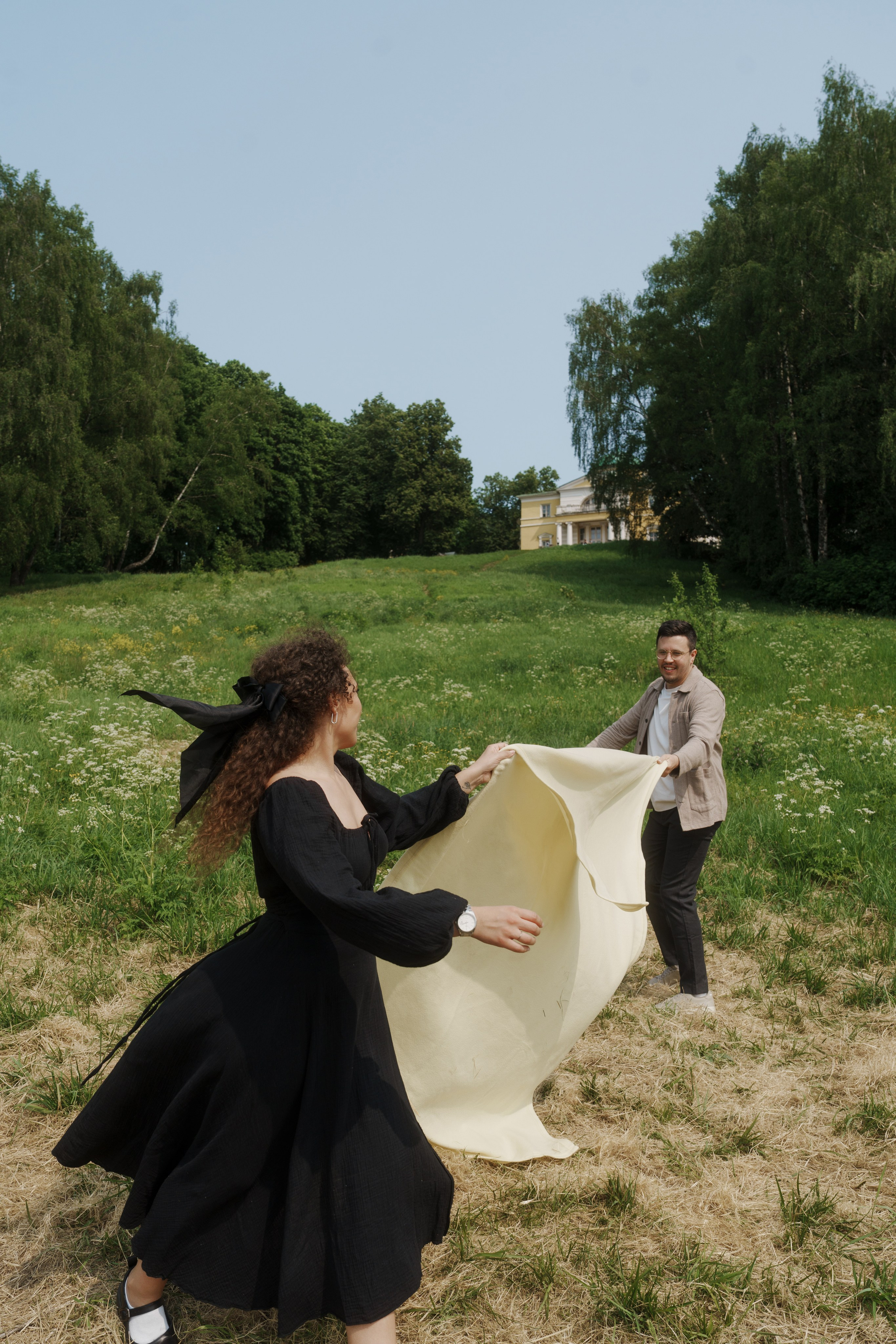 Love Story Олега и Майи в Московском парке. Саша Потапкин Фотограф. Сочи, Екатеринбург, Москва
