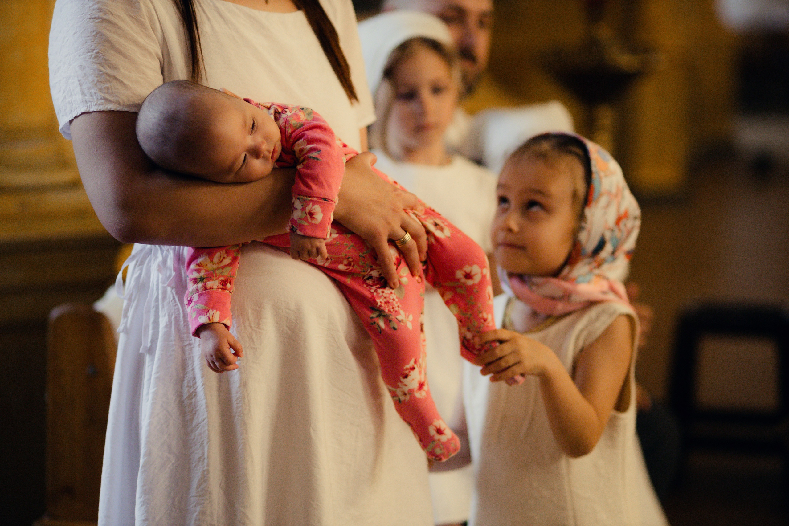 Фотосъемка Таинства Крещения. Фотограф Карпачан Анастасия