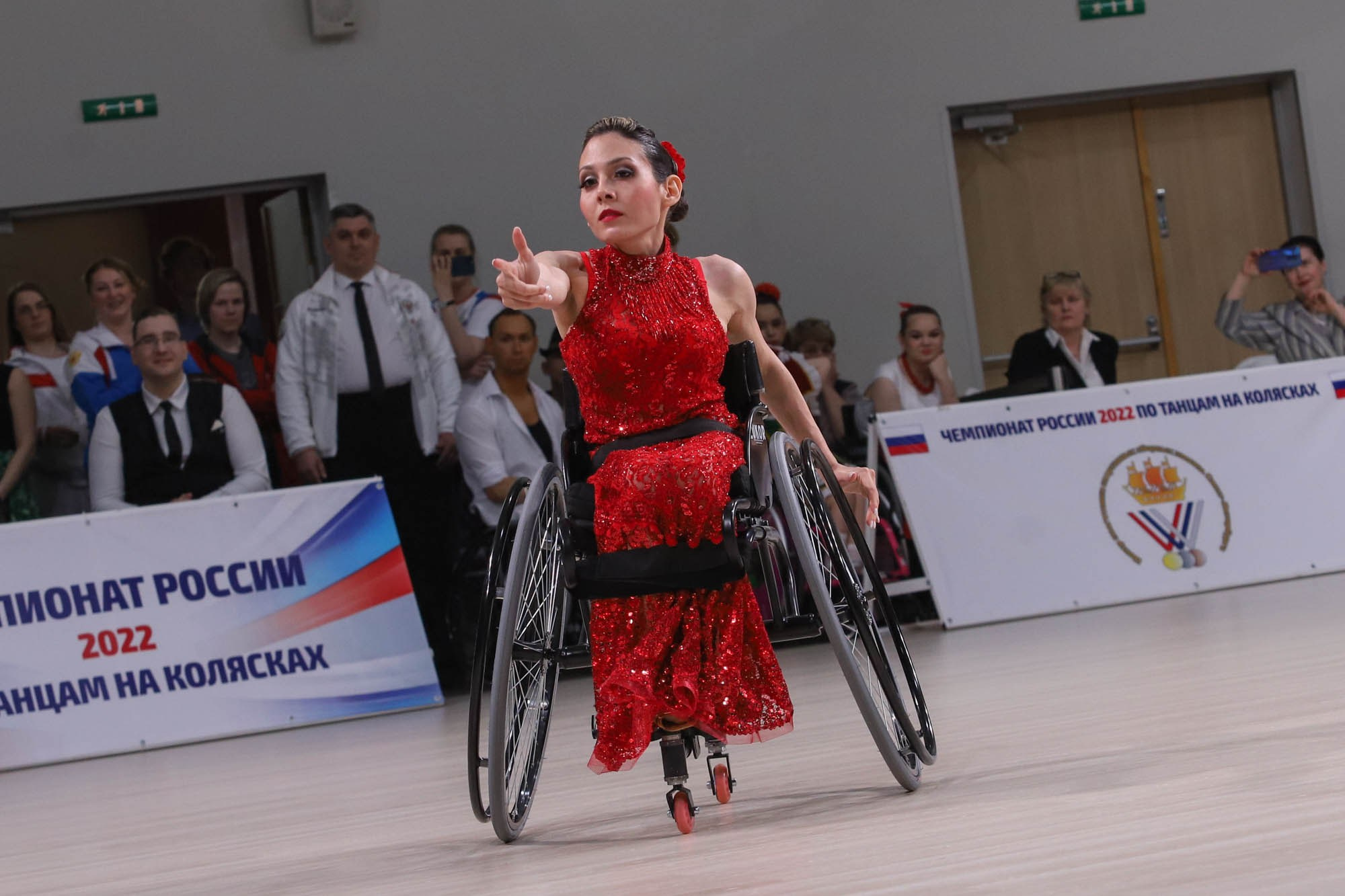 Чемпионат России по танцам на колясках. Фотограф Дарья Попова