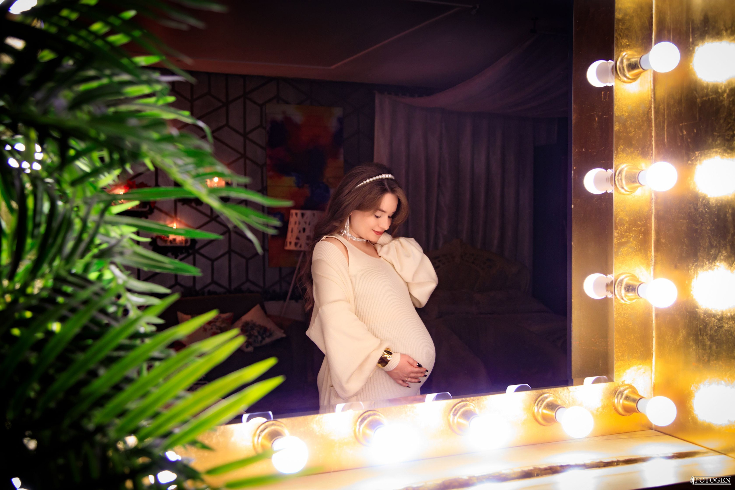 Фотосессия беременности: Портфолио нежных моментов. Интерьерная фотостудия FOTOGEN г. Краснодар