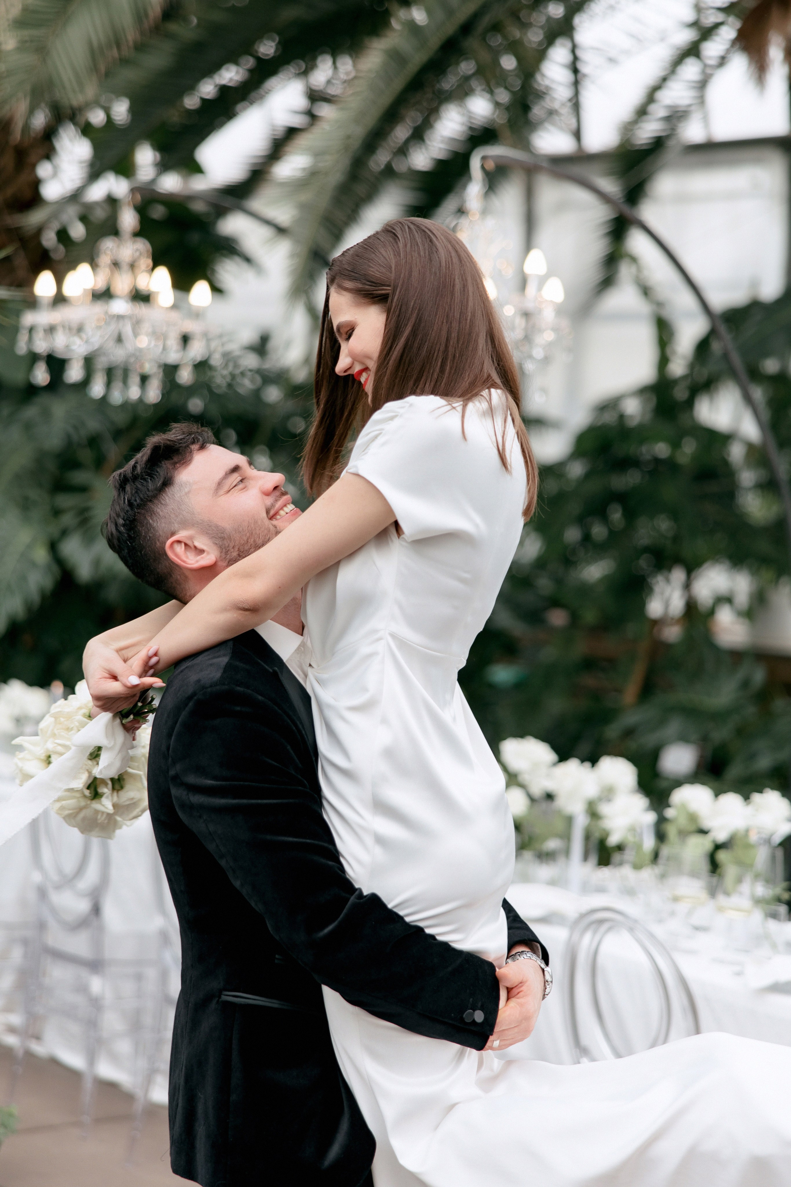 Оранжерея Таврического сада. Свадебный фотограф Москва