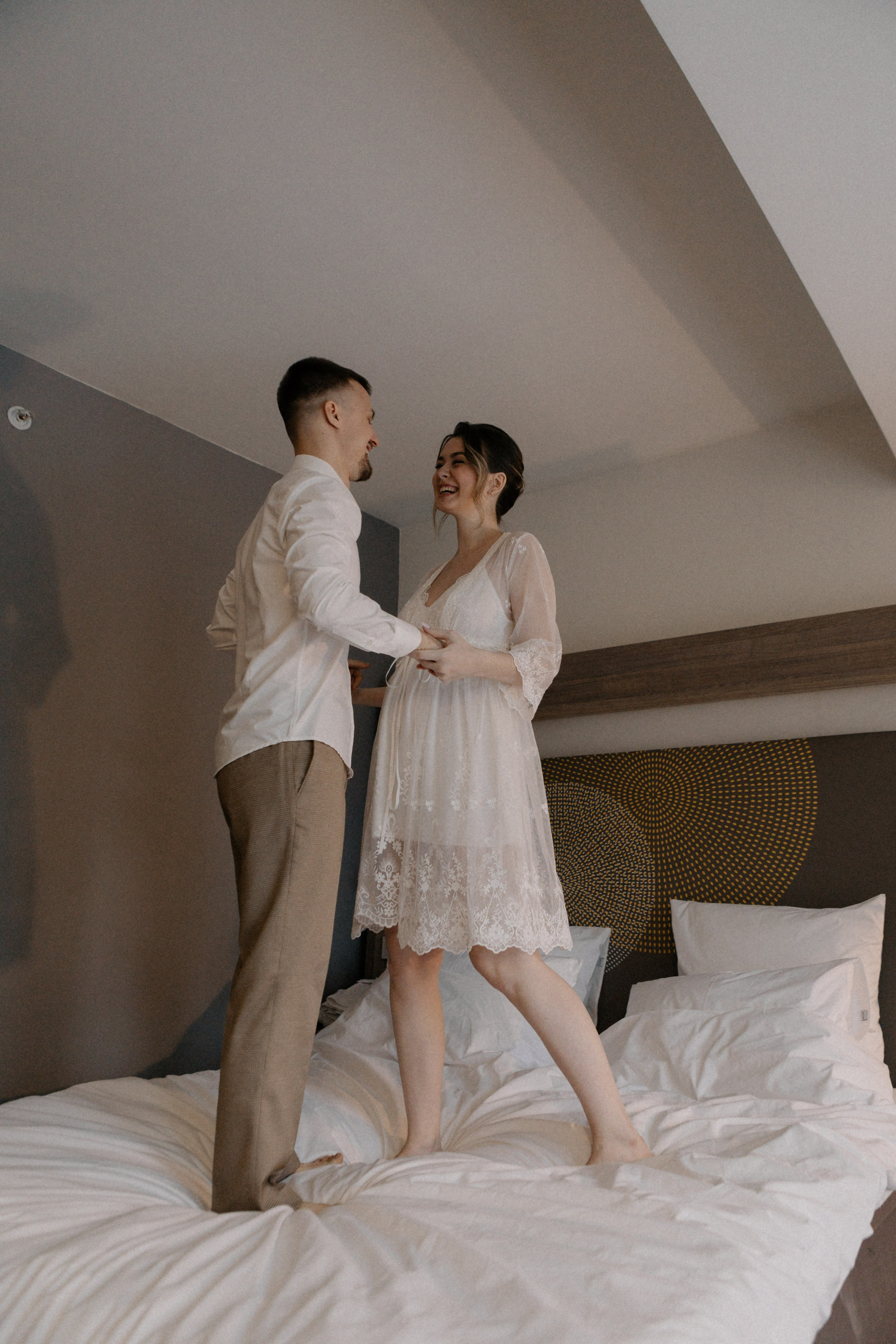 Ксюша и Илья. Утро в отеле роспись в Birds. Свадебный и портретный фотограф в Москве Анастасия Масюк