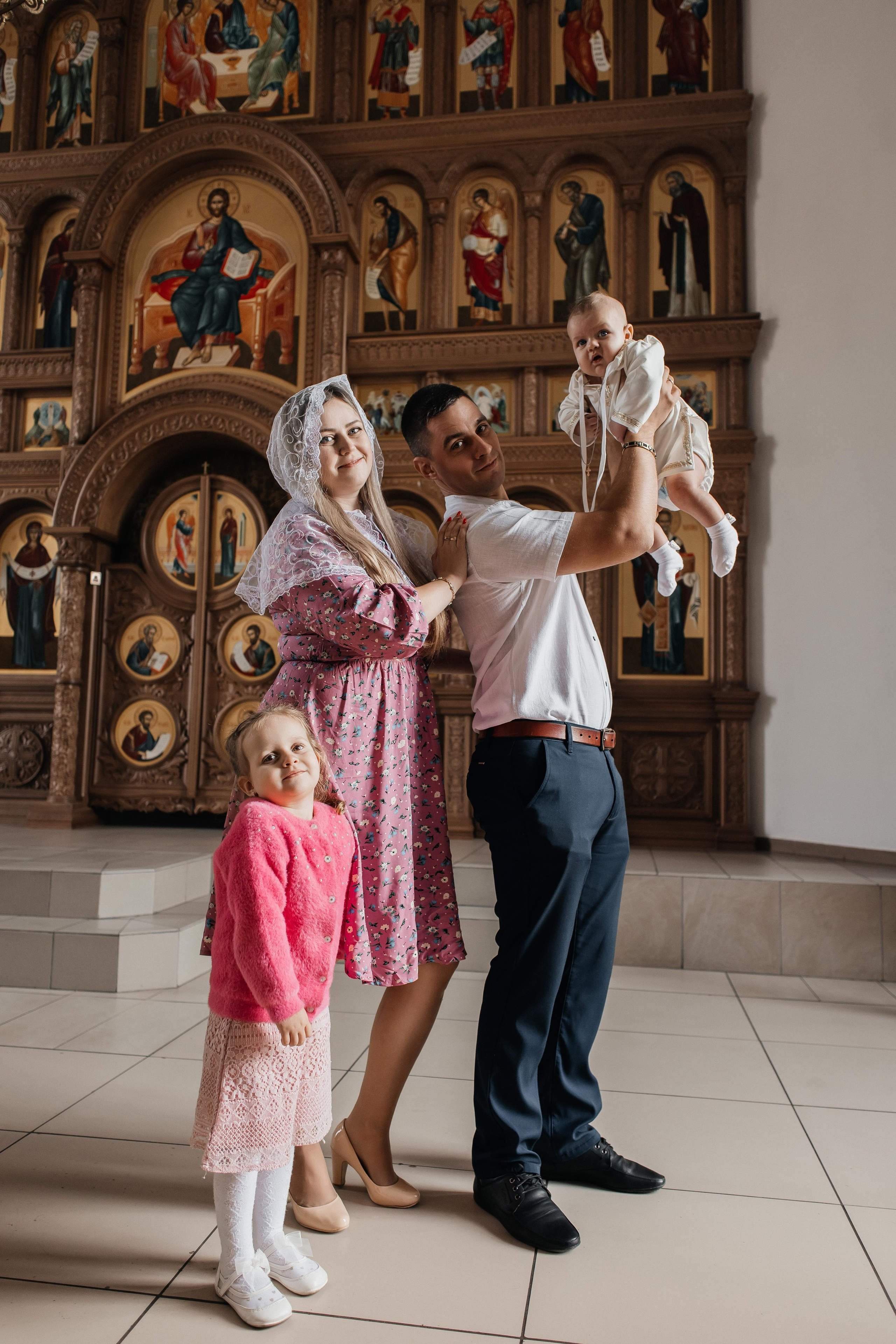 Крещение Ромы. Свадебный и семейный фотограф Яна Стражева. Волгоград, Москва