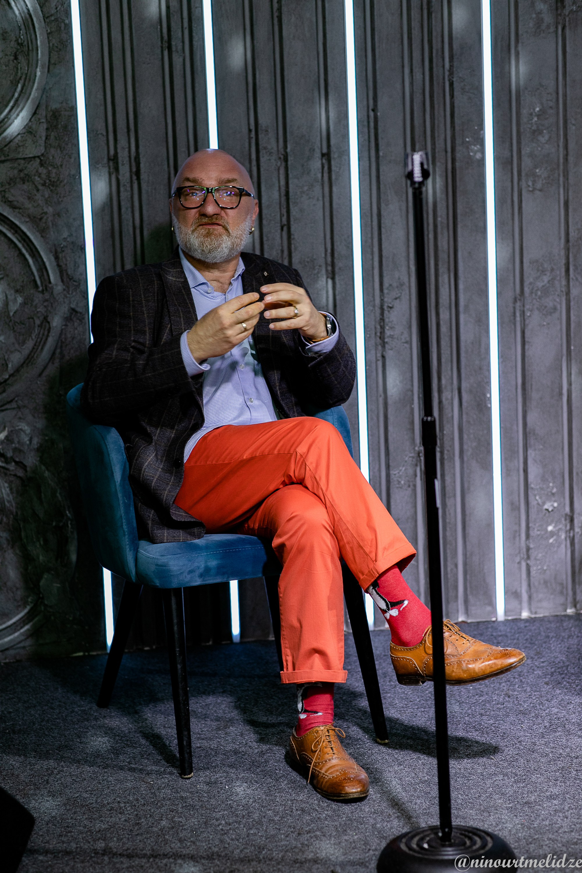 Пресс конференция Kevin Maccoy. Art photographer Nino