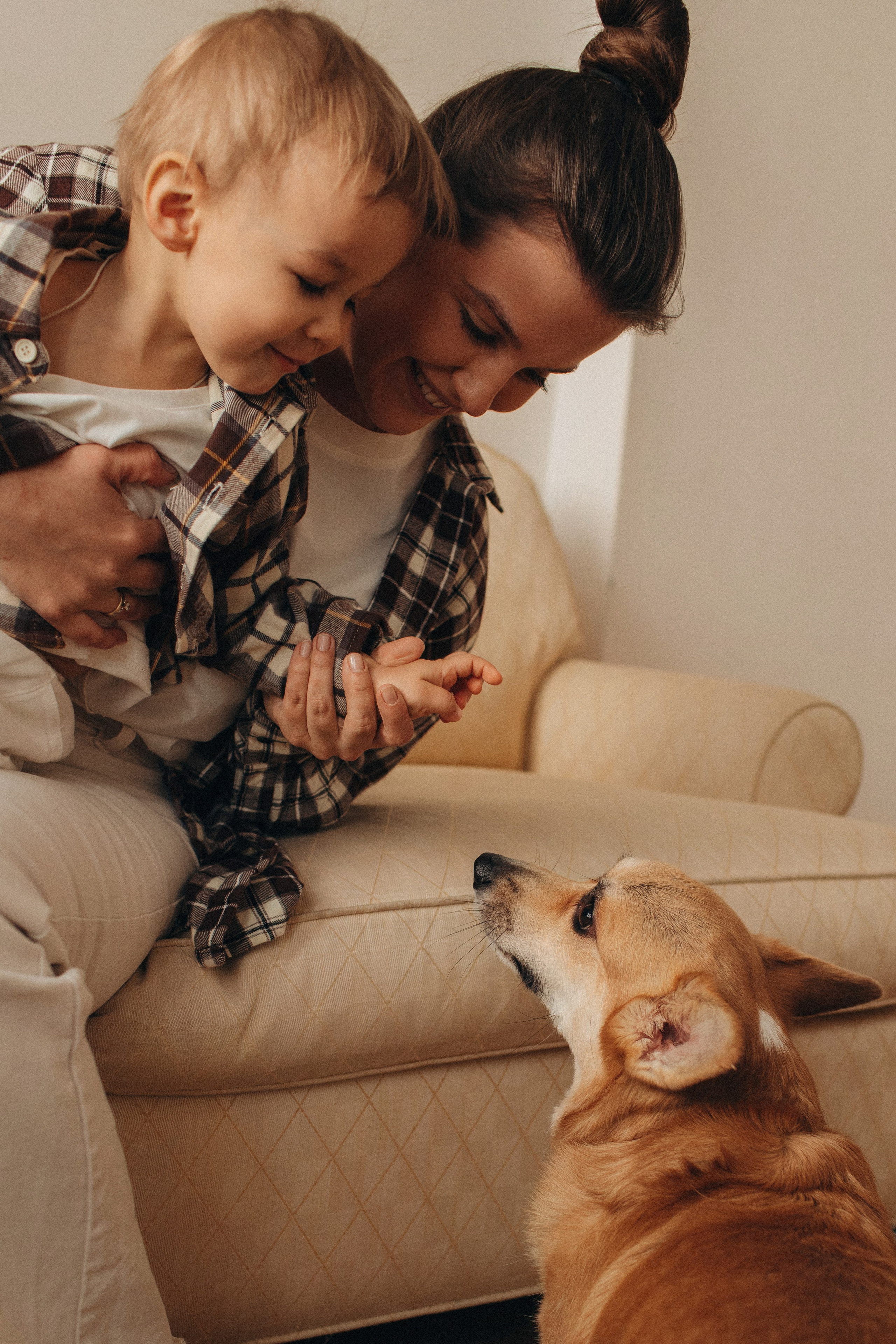 Сашка, Влада и Джерри. Семейный фотограф в Москве