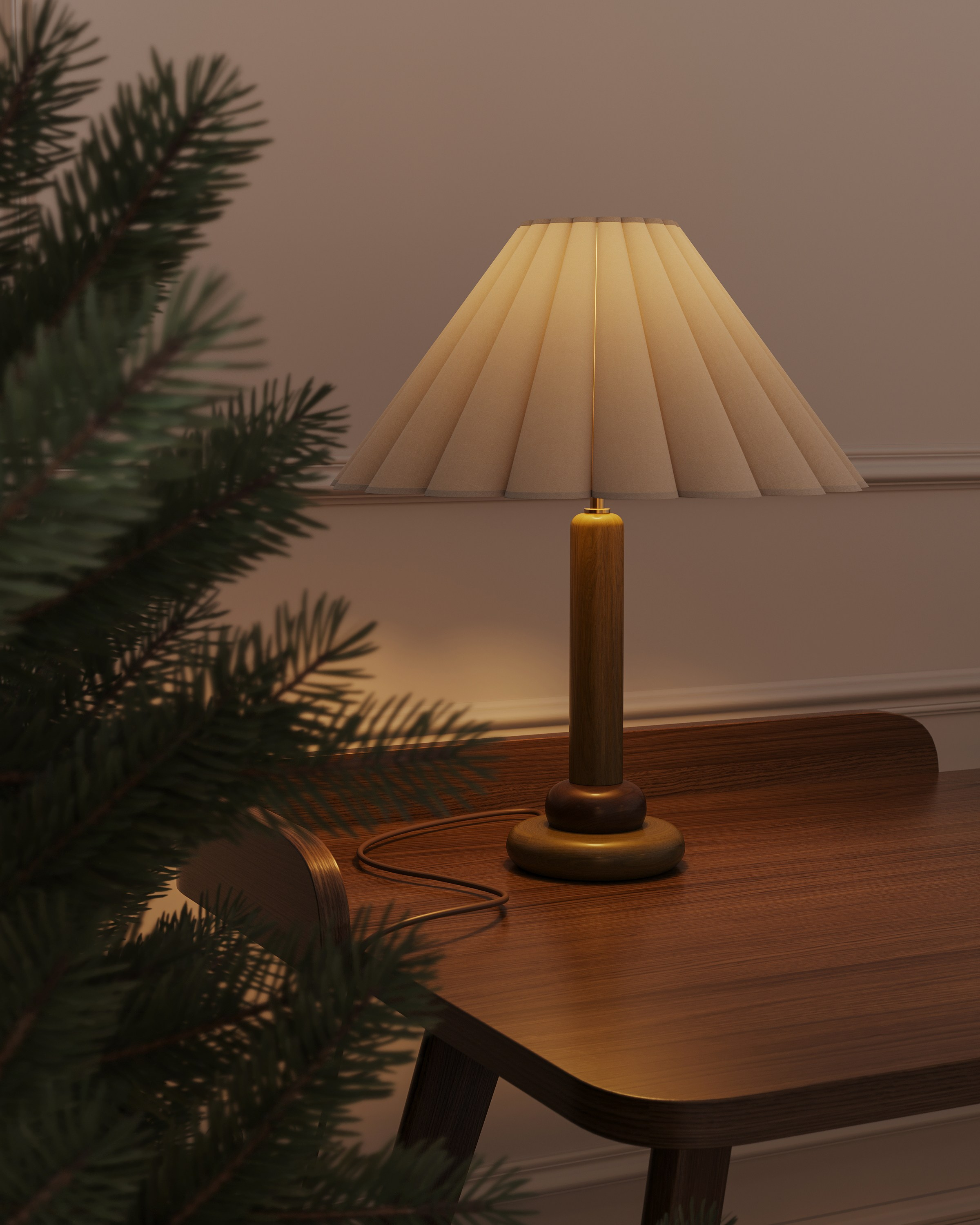 Новогодняя гостинная. 3D визуализатор