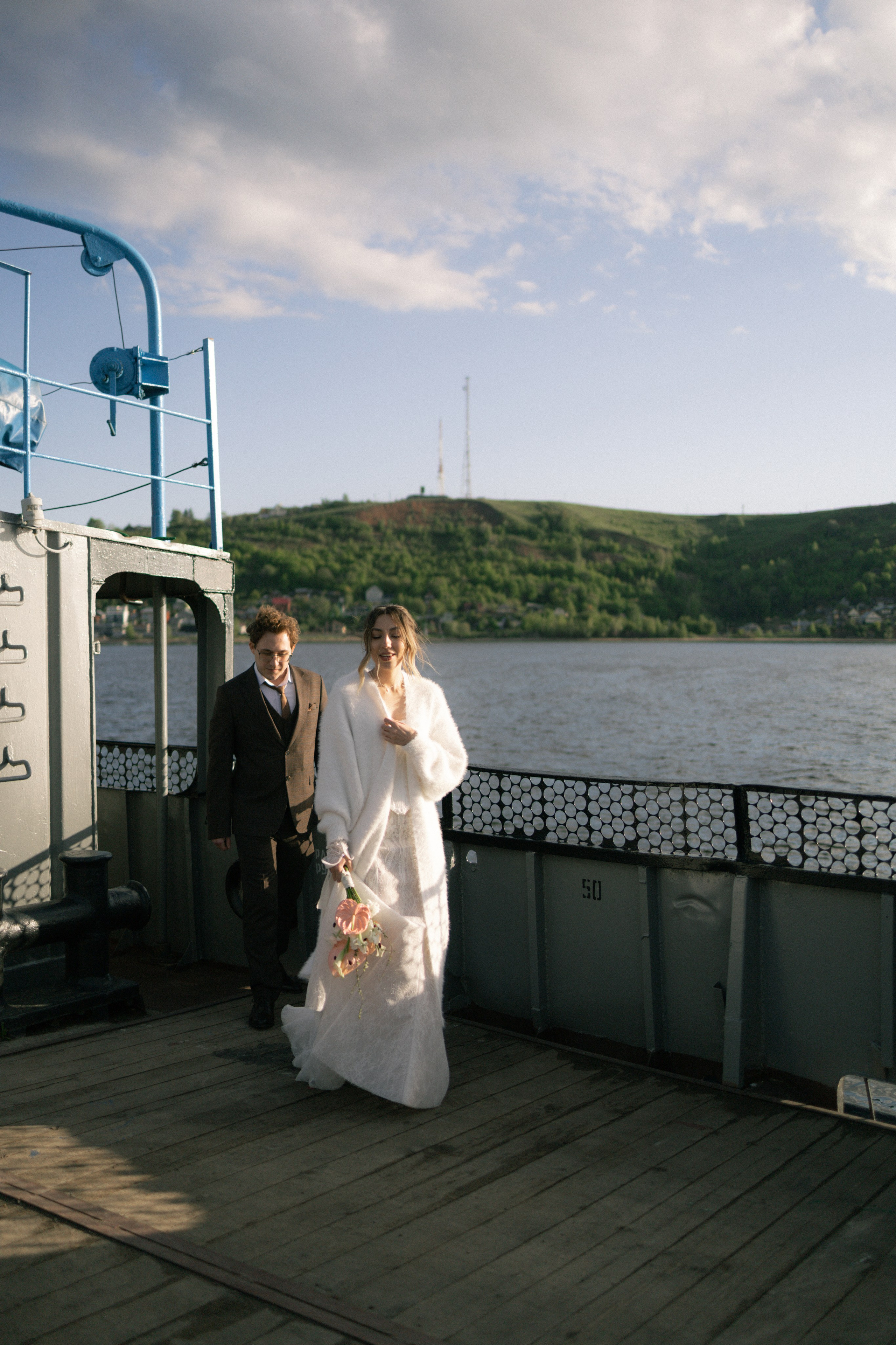 Диана и Дима. Сбежать из города на пароме | 15.05.2025. Фотограф Зарина. Казань
