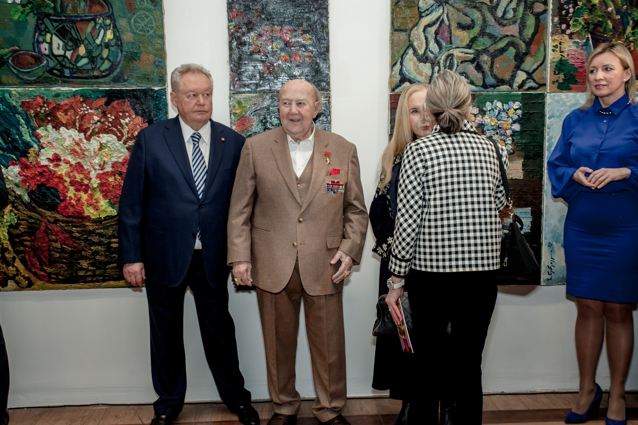 Открытие выставки Зураба Церетели. Art photographer Nino