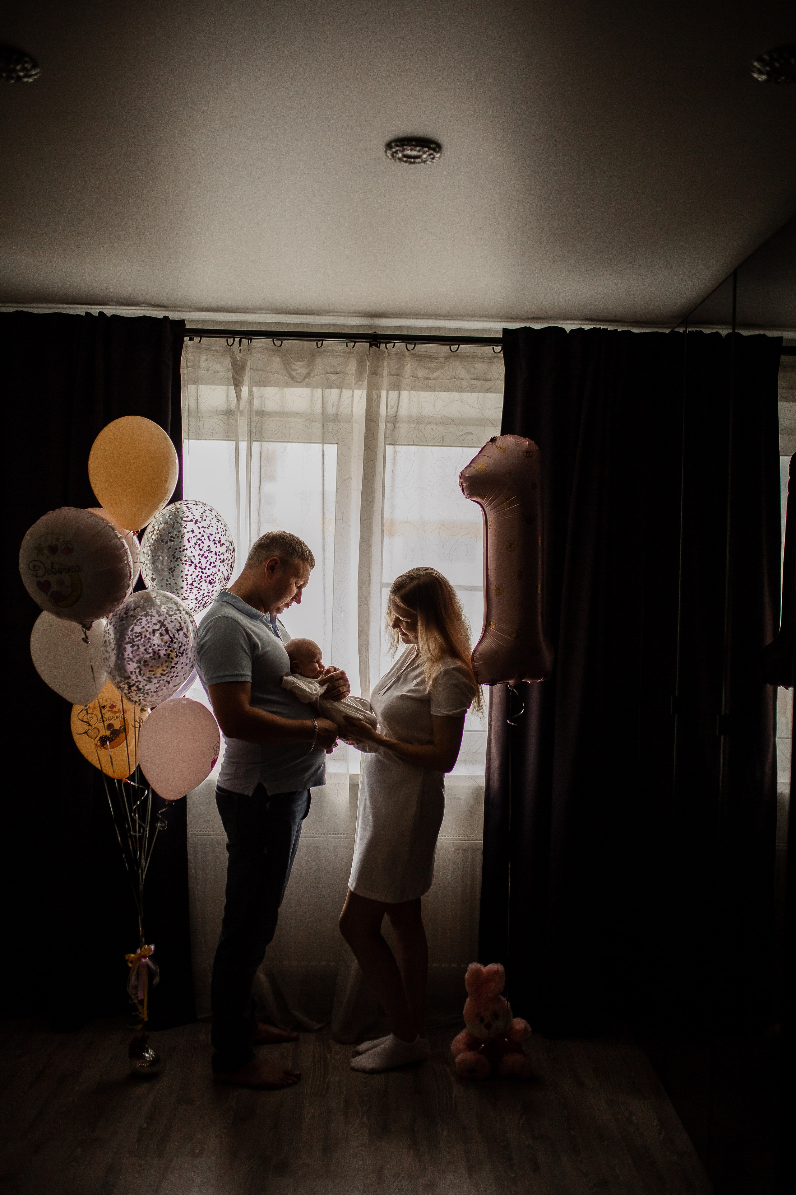 Ариша 1 месяц. Семейный и Свадебный фотограф в Санкт-Петербурге Плохая Екатерина