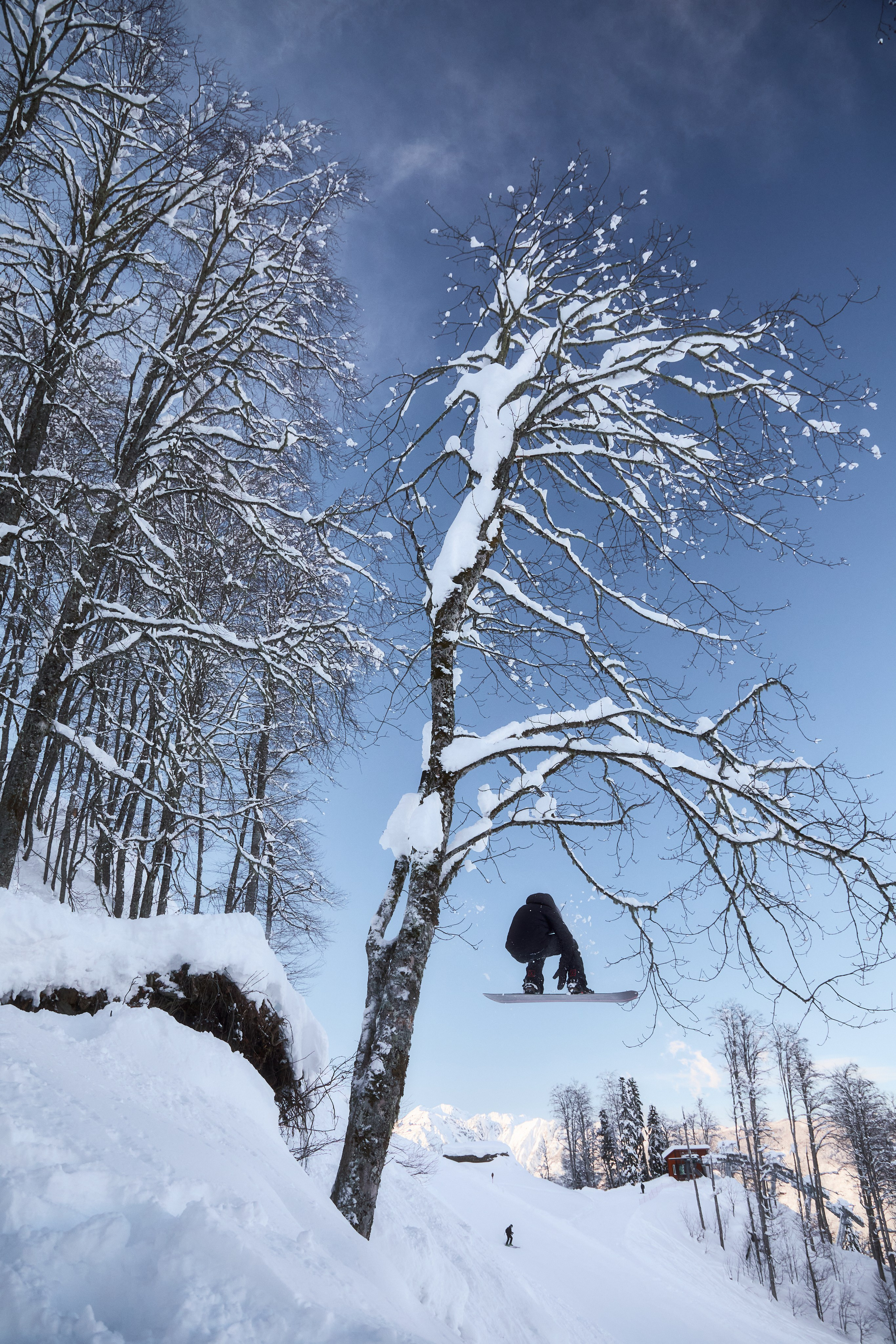 Сьемка на споте в красной поляне