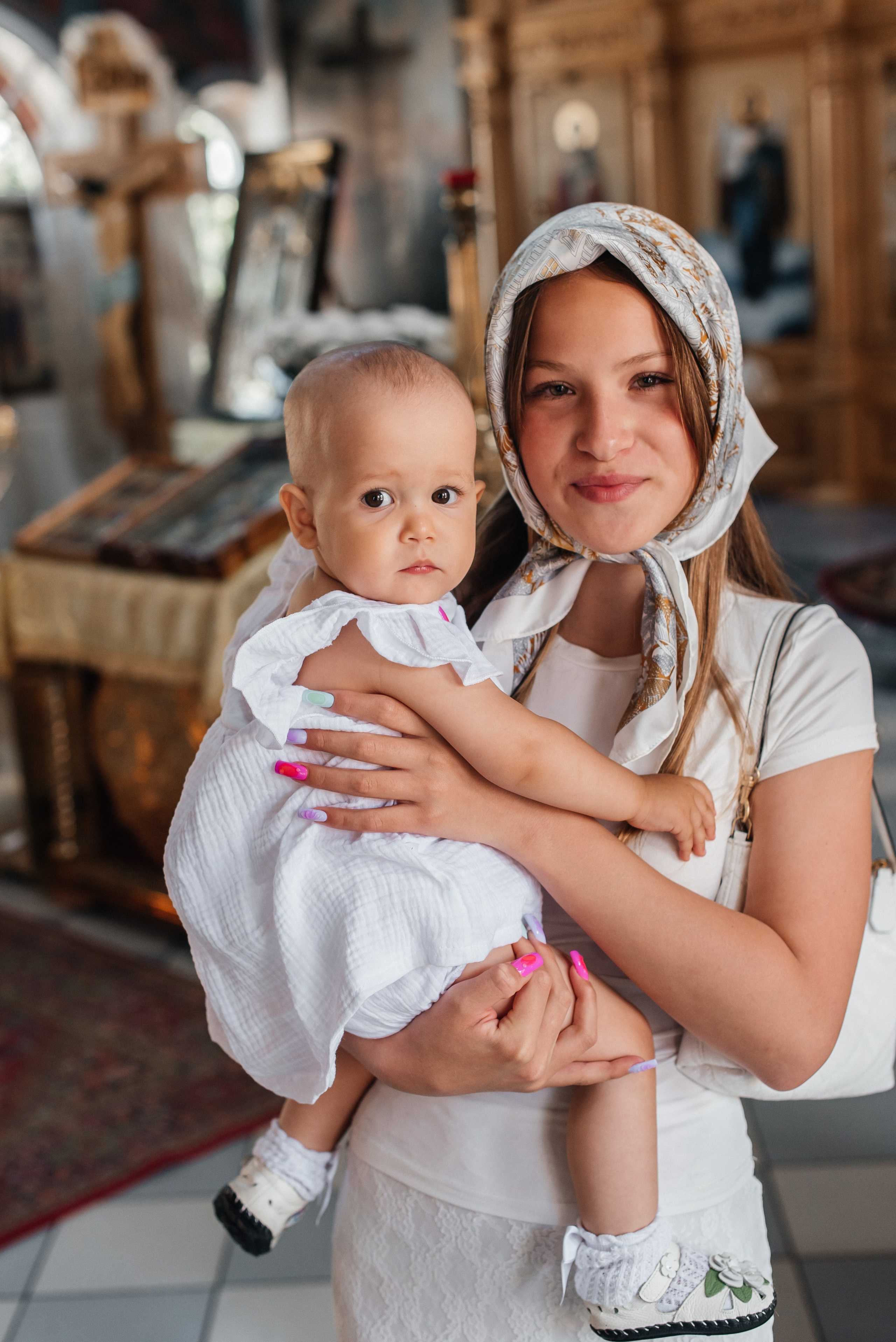 Крещение Златы. Детский и семейный фотограф выпускной альбом Приморско-Ахтарск