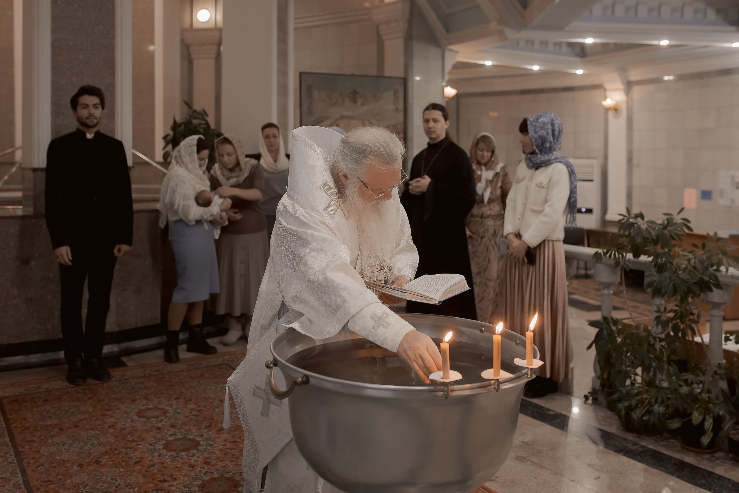 Крещение Евфимии. Фотограф на Крещение и Венчание в Ташкенте