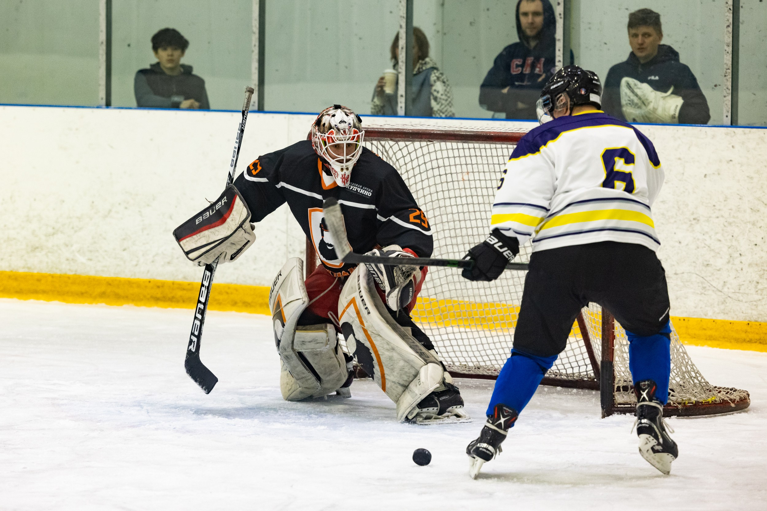 ХК Бульдозер — ХК Добрыня. Фотограф Александр Заломаев