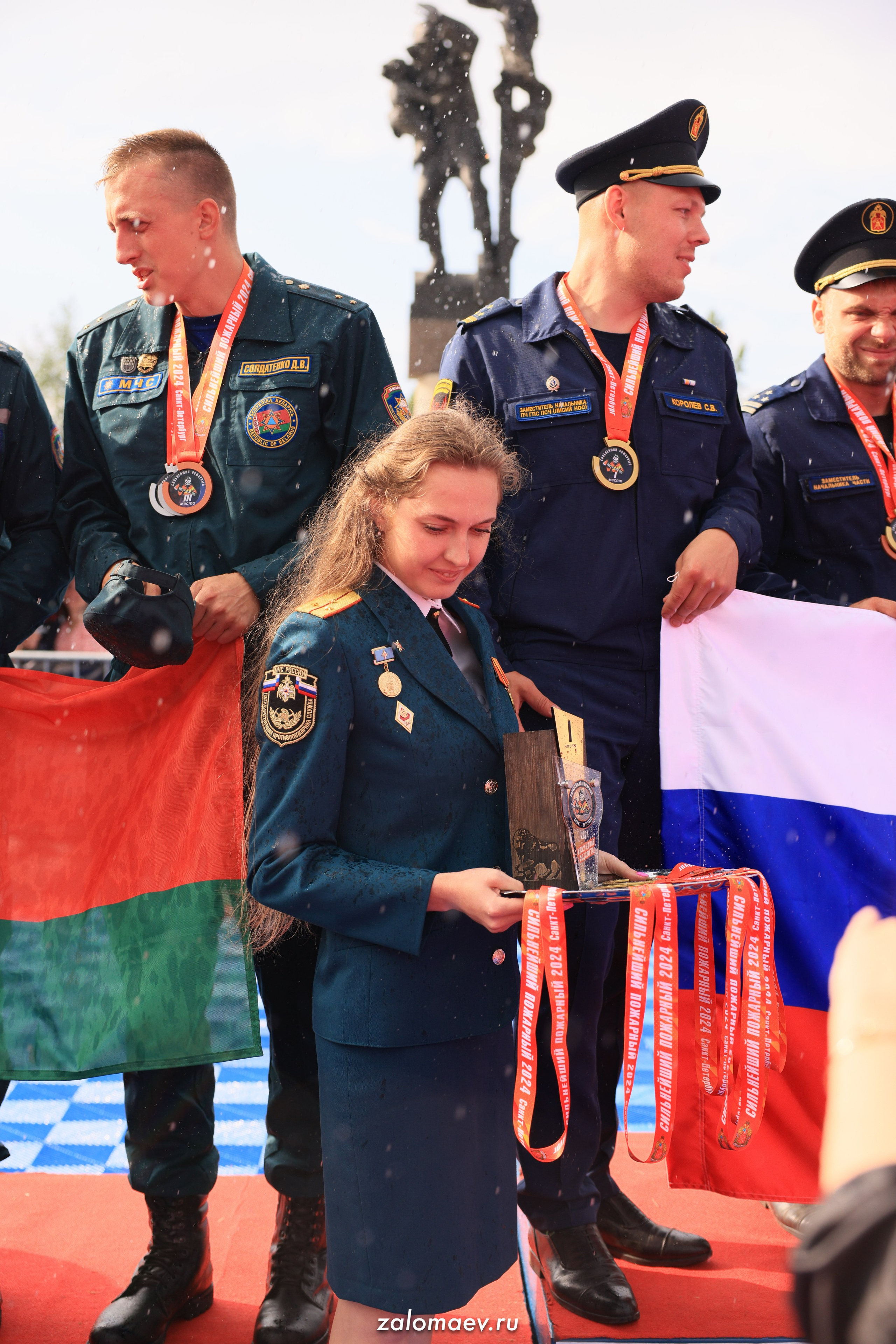 Сильнейший пожарный. Фотограф Александр Заломаев
