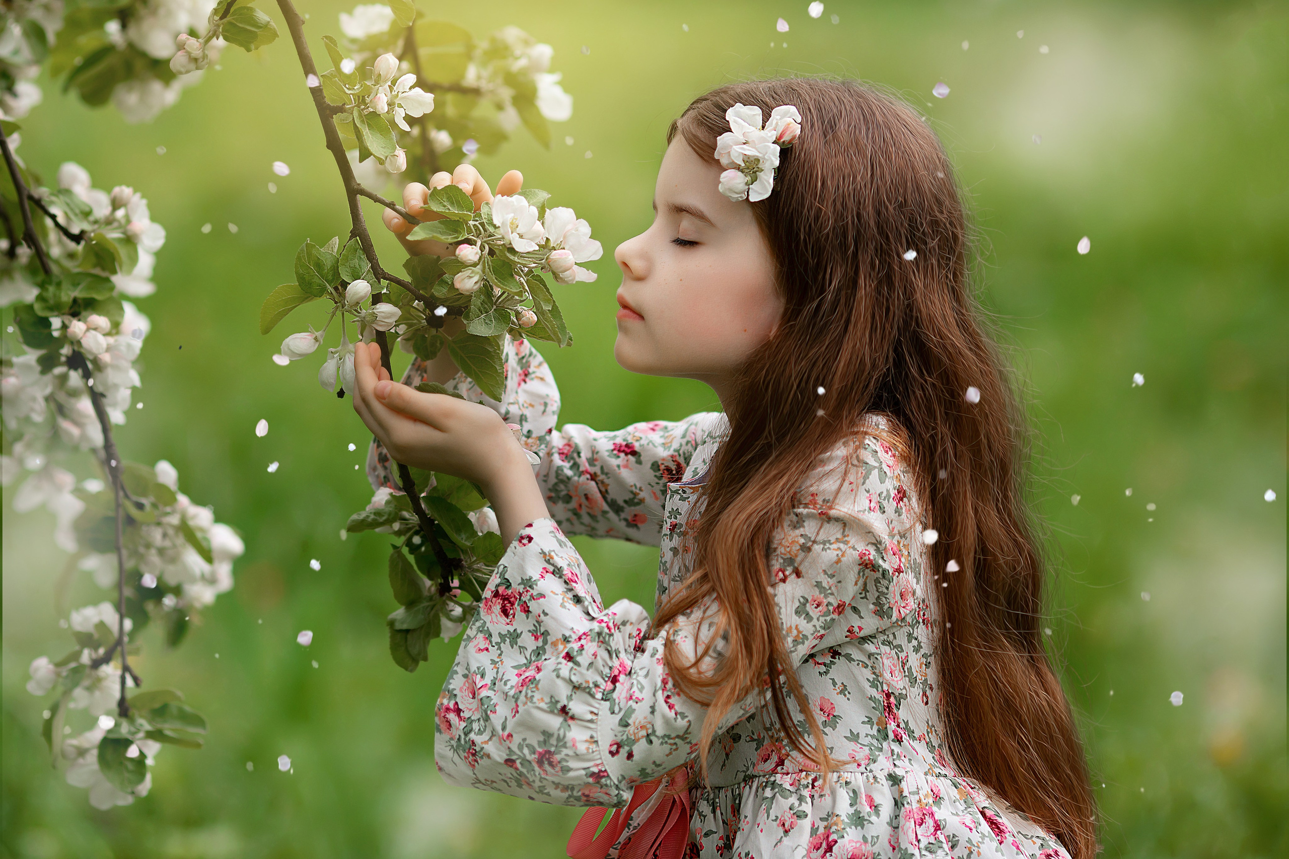 Цветение. Детский и семейный фотограф Ольга Князева Москва и Московская область