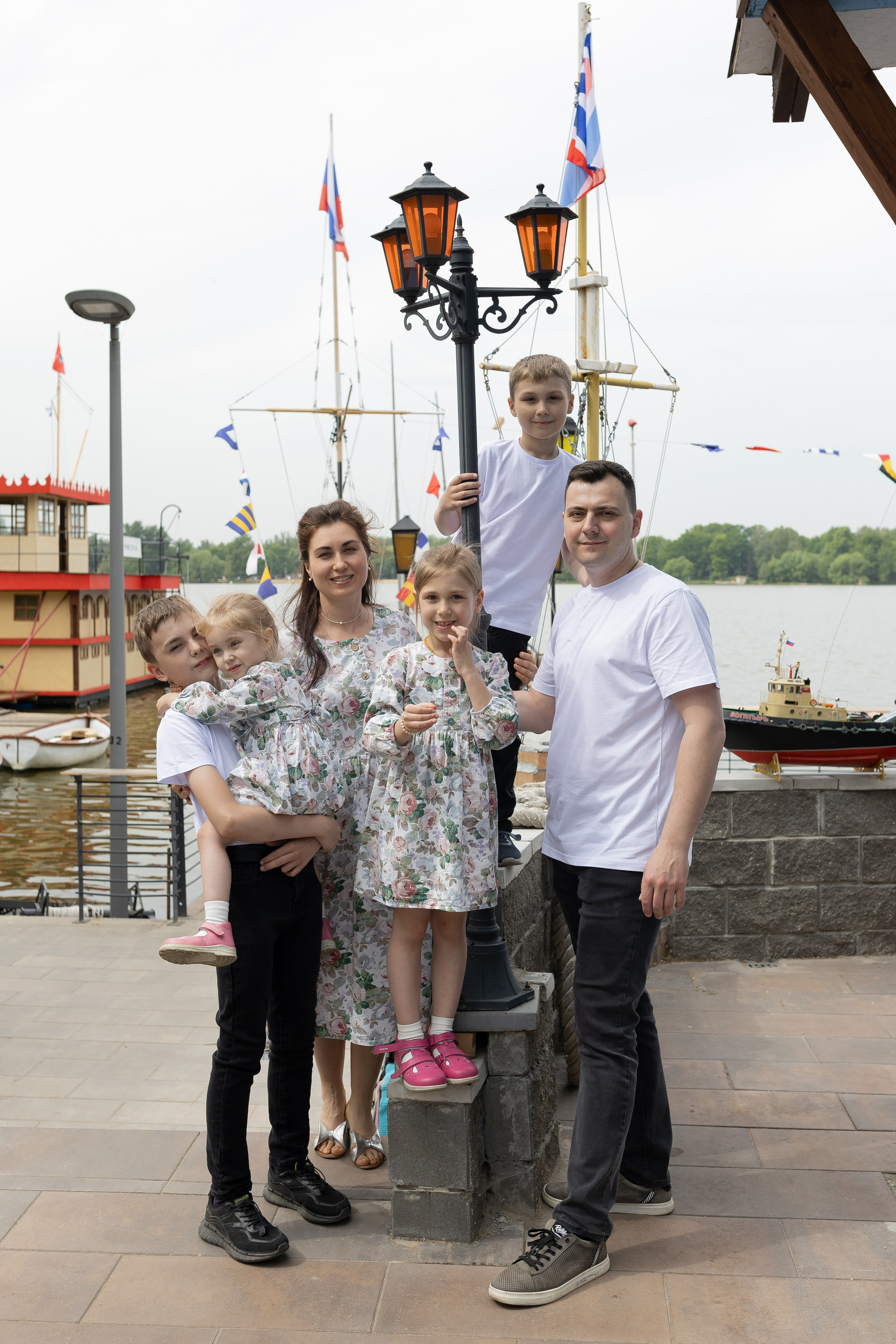 Семейная в яхт-клубе. Свадебный и женский фотограф в Москве
