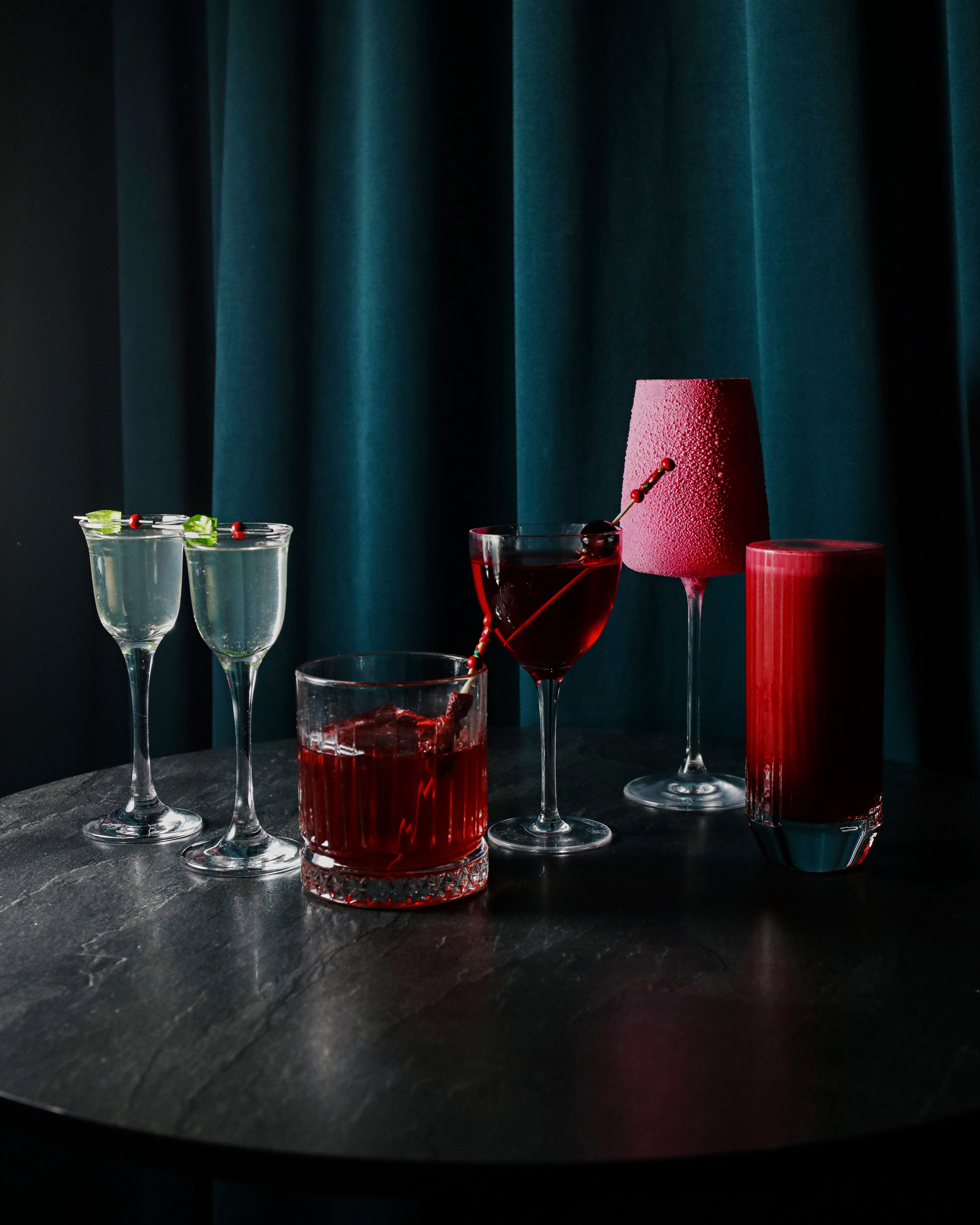 Коктейли. Фотограф Чернецова Валерия. Москва