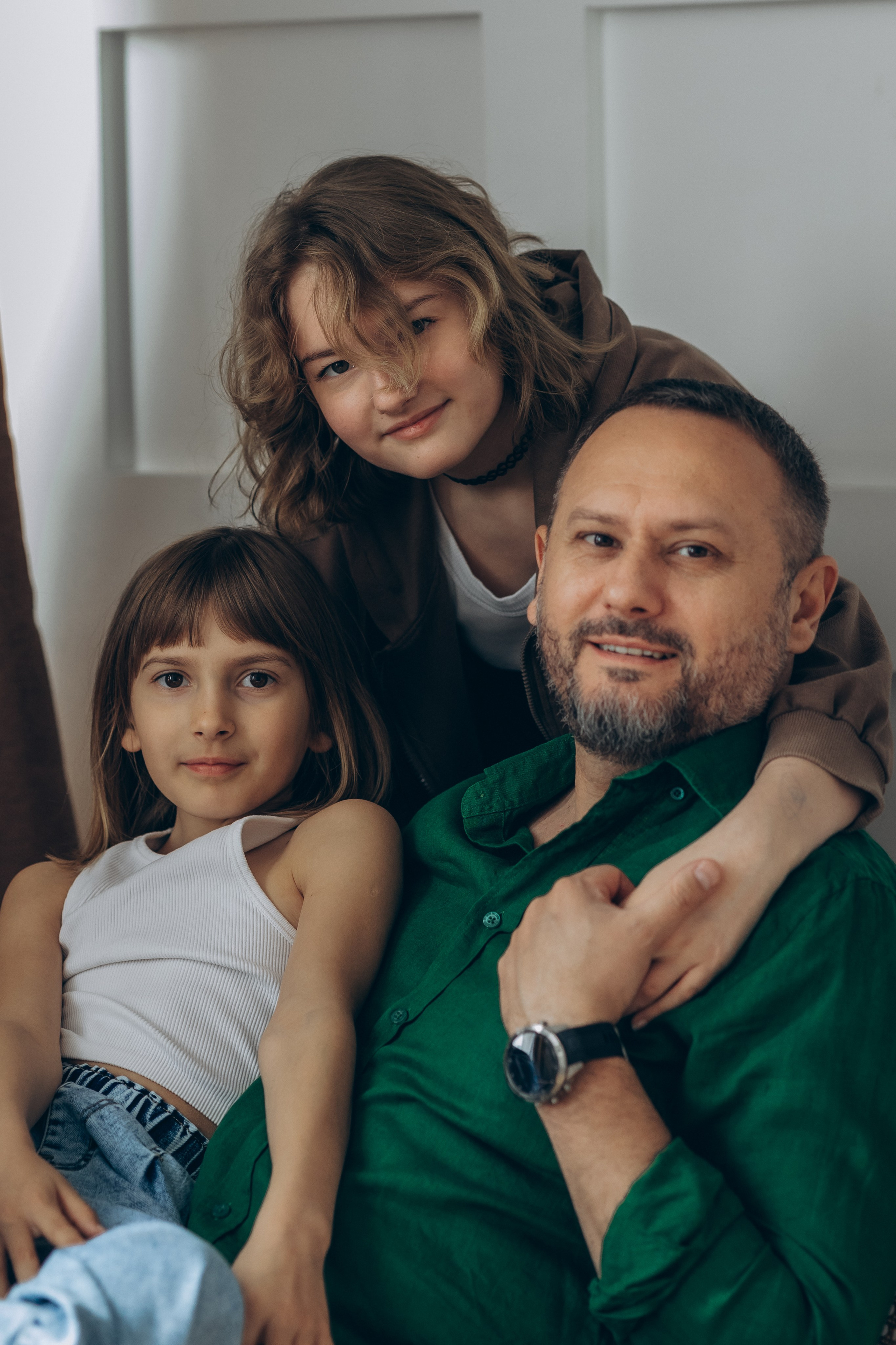 Софья, Сергей, Маша и Лера. Семейный, женский фотограф Москве Лиза Лутцева