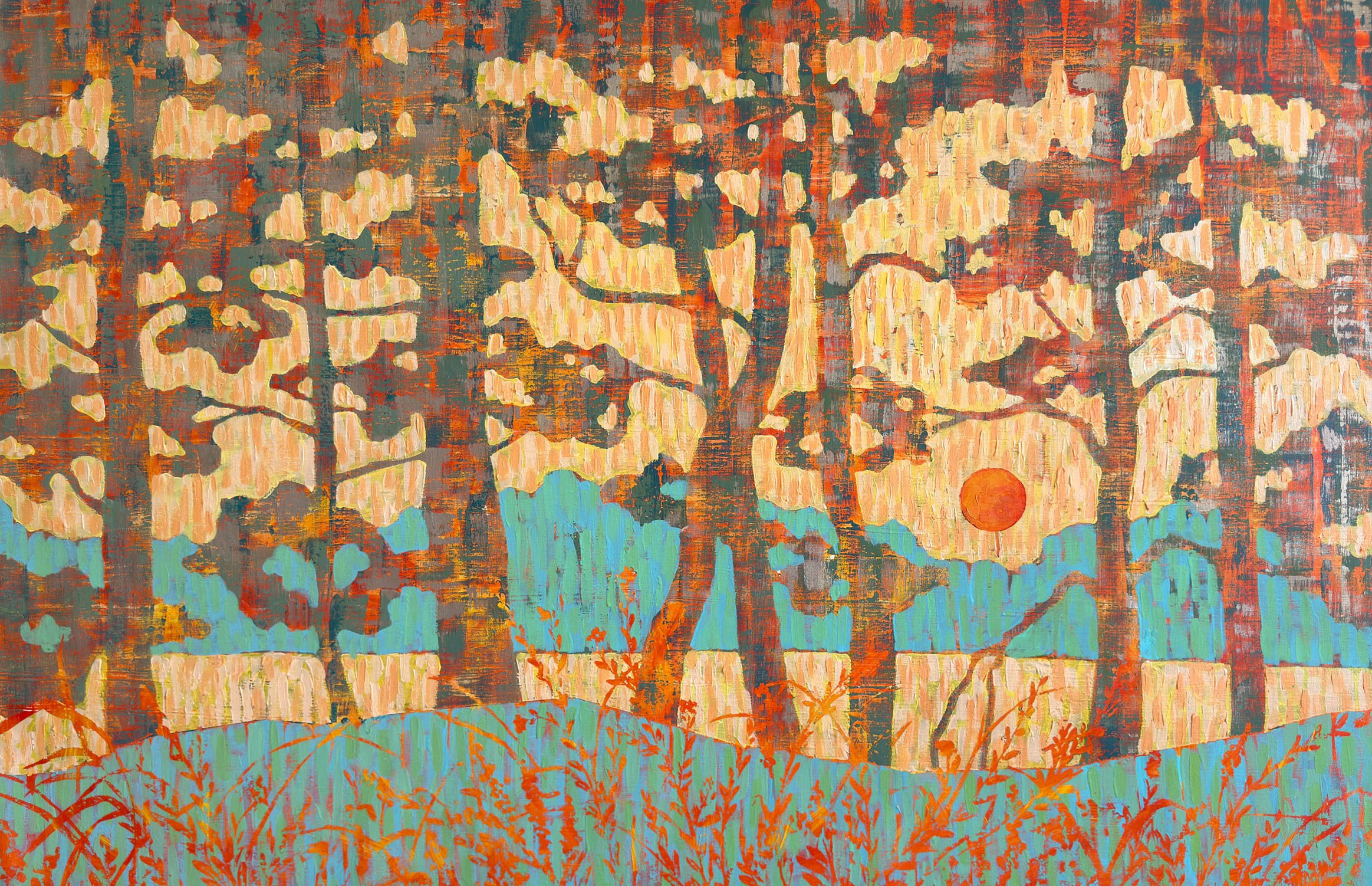 Immersion in nature. Artist Ekaterina Prisich