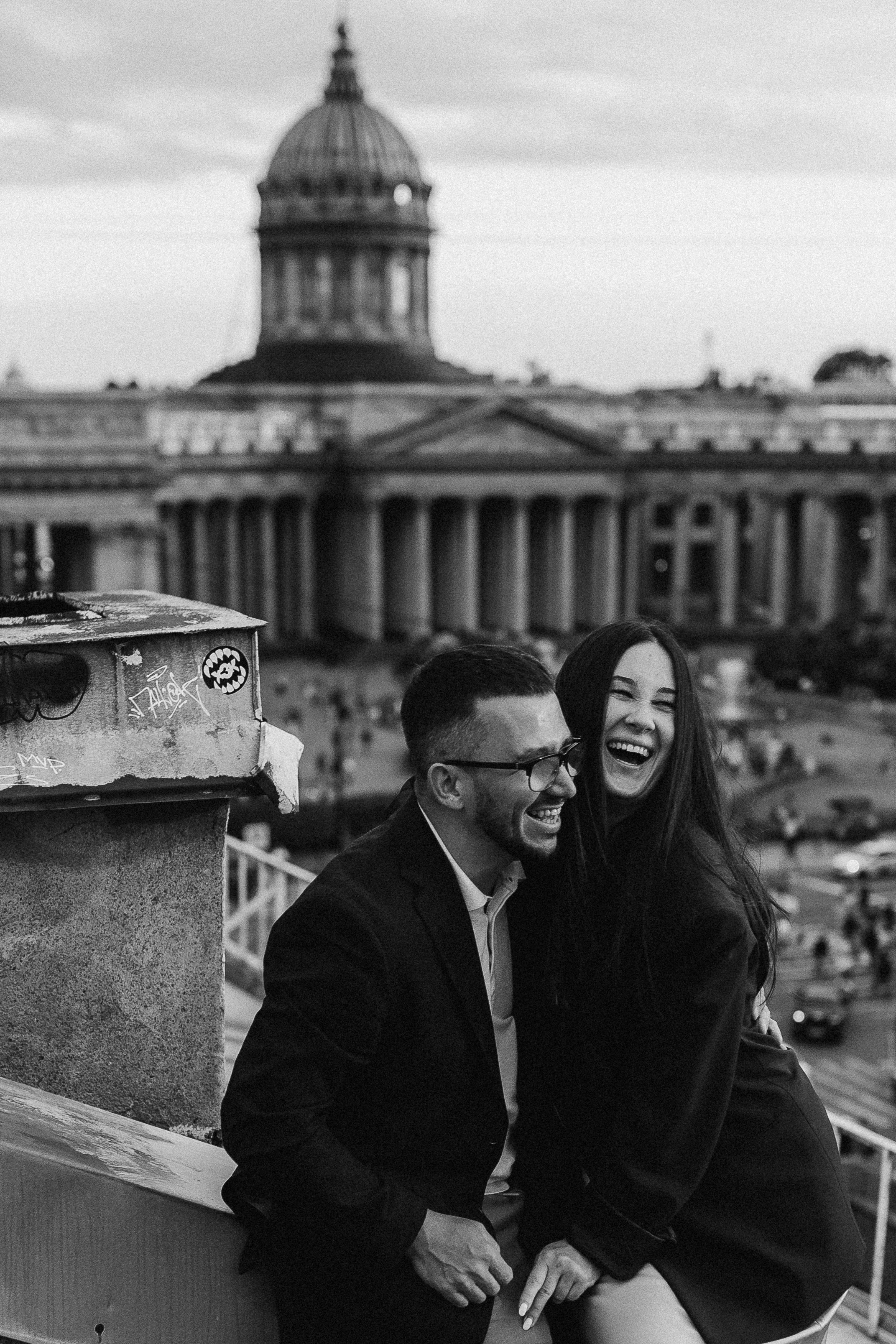 LoveStory на крышах Питера. Фотограф Санкт-Петербург Князева Елизавета