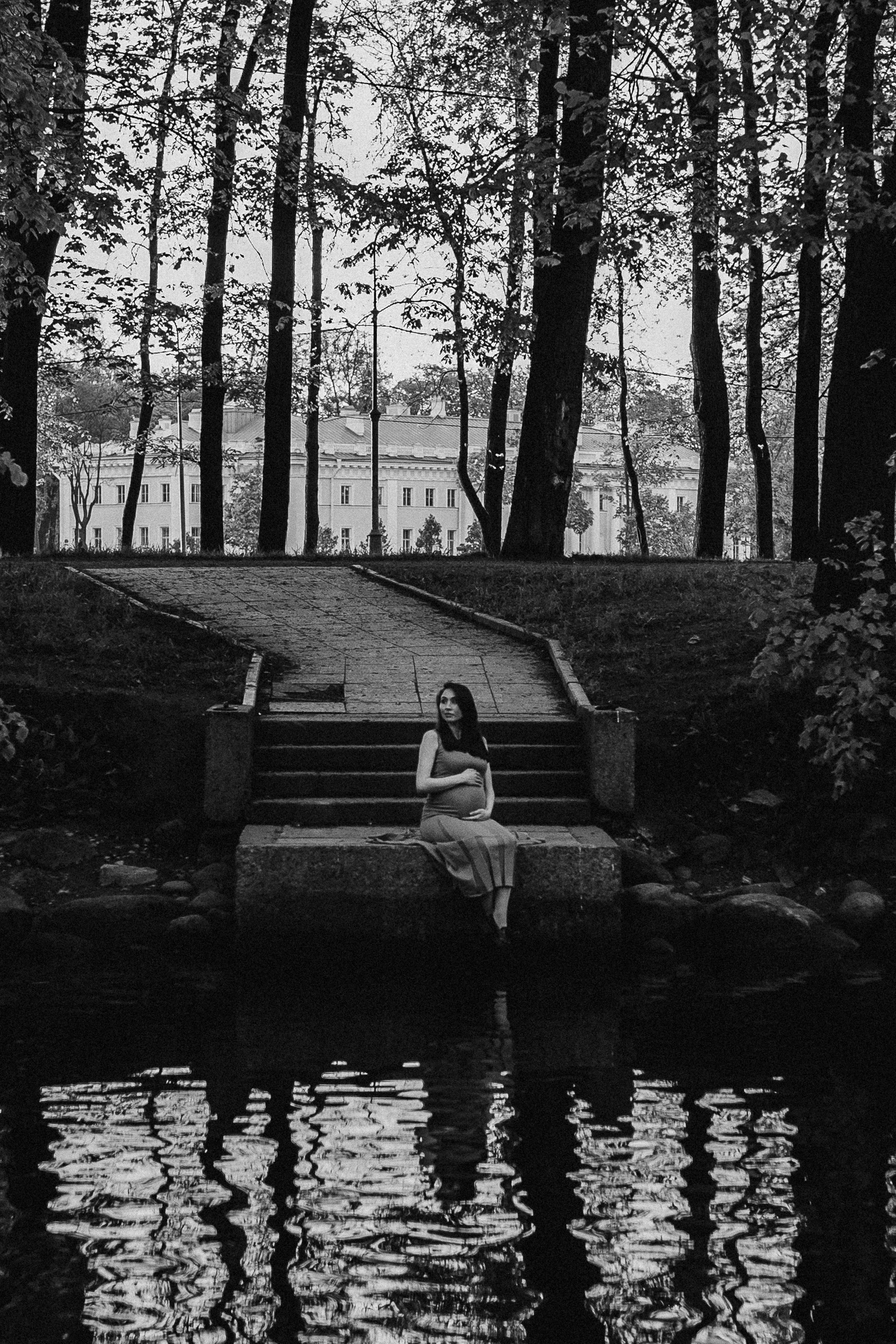 В ожидании: прогулка в парке. Фотограф Санкт-Петербург Князева Елизавета