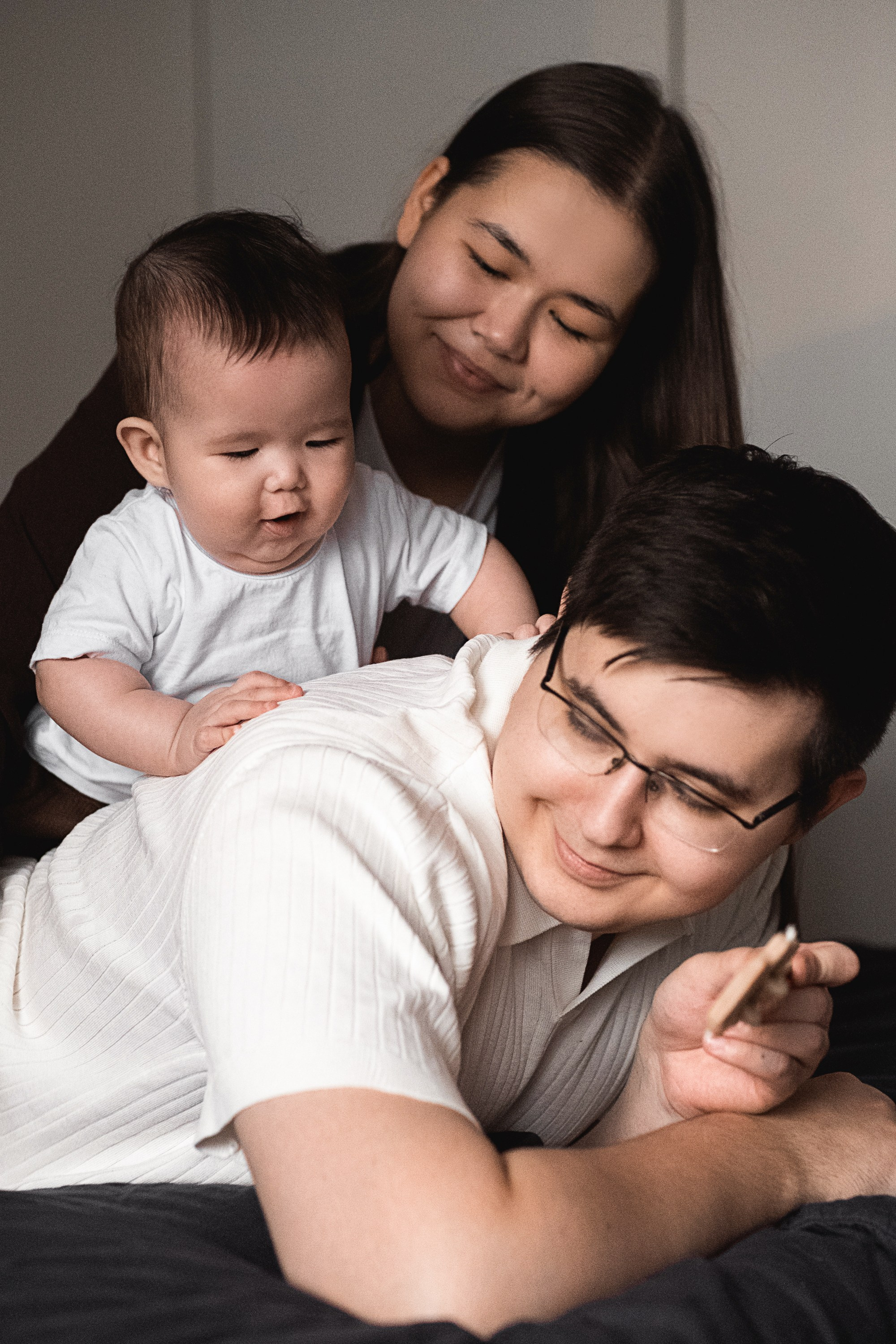 Дмитрий, Алла и малыш Рома. Свадебный и семейный фотограф в Тюмени Екатерина Дубровина