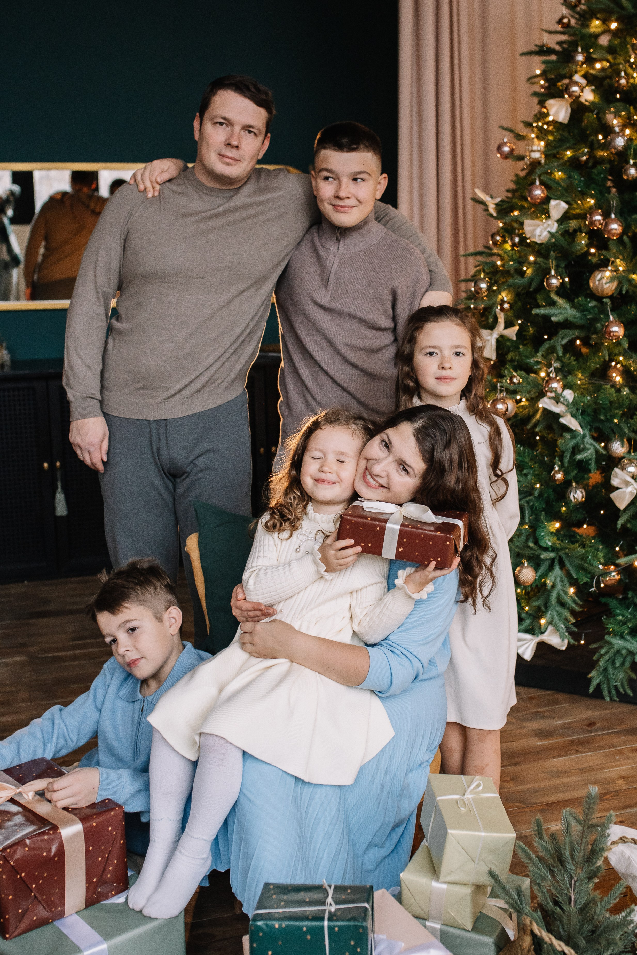 Алексей, Мария, Дима, Ваня, Аня и Лиза. Семейный фотограф Трусова Евгения в Екатеринбурге