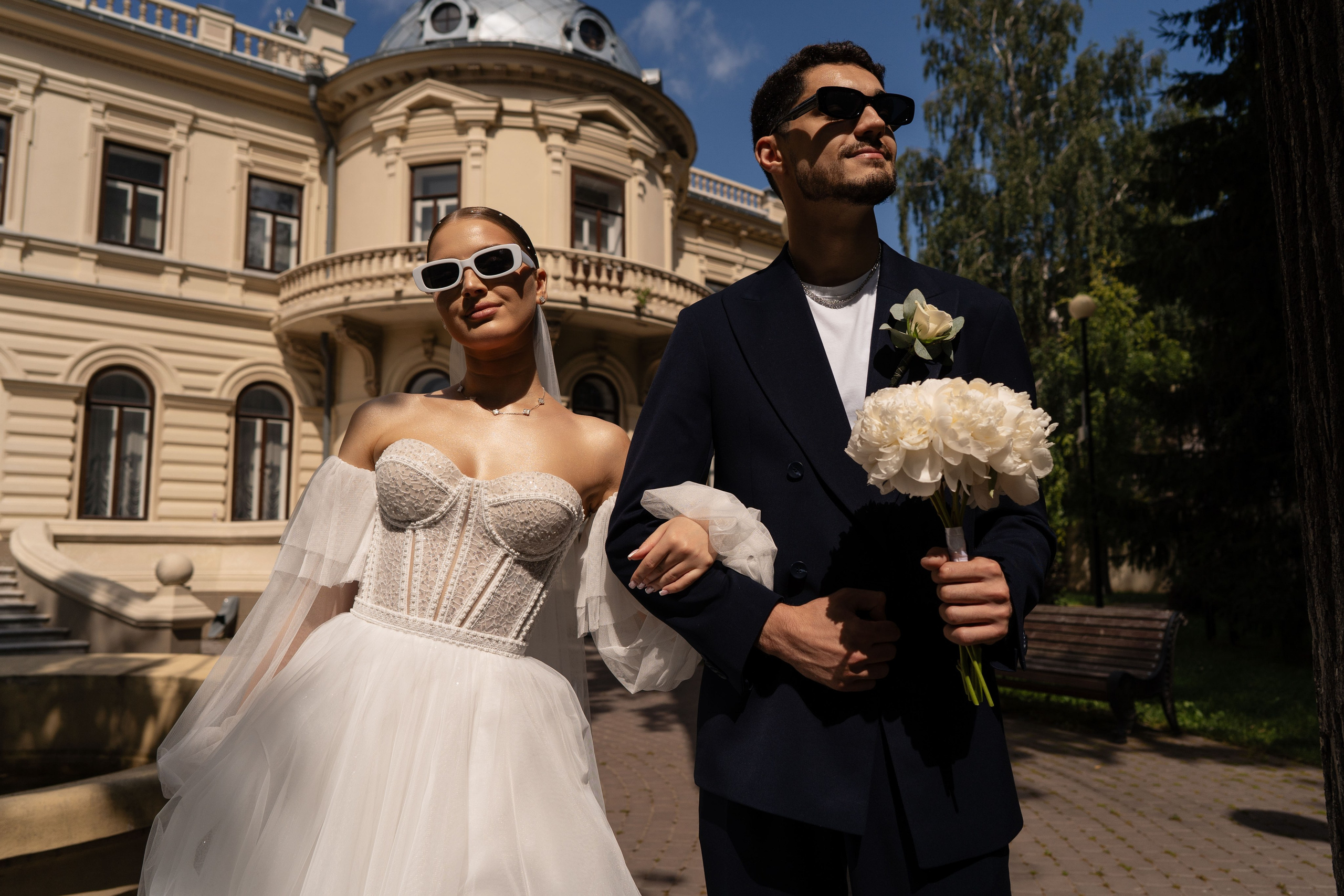 Свадебная фотосессия в городе, classic. Главная