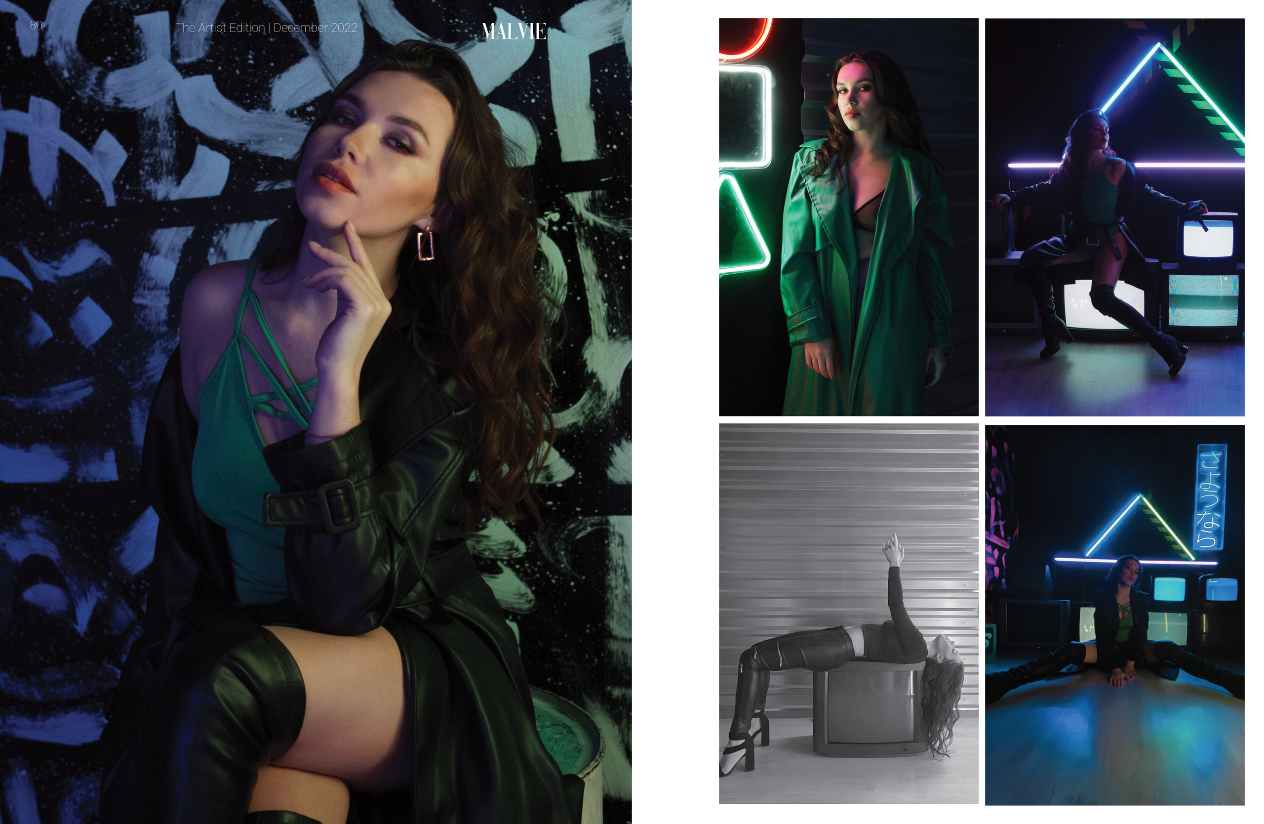 MALVIE Magazine, Neon. Фотограф в Минске Света Григорьева