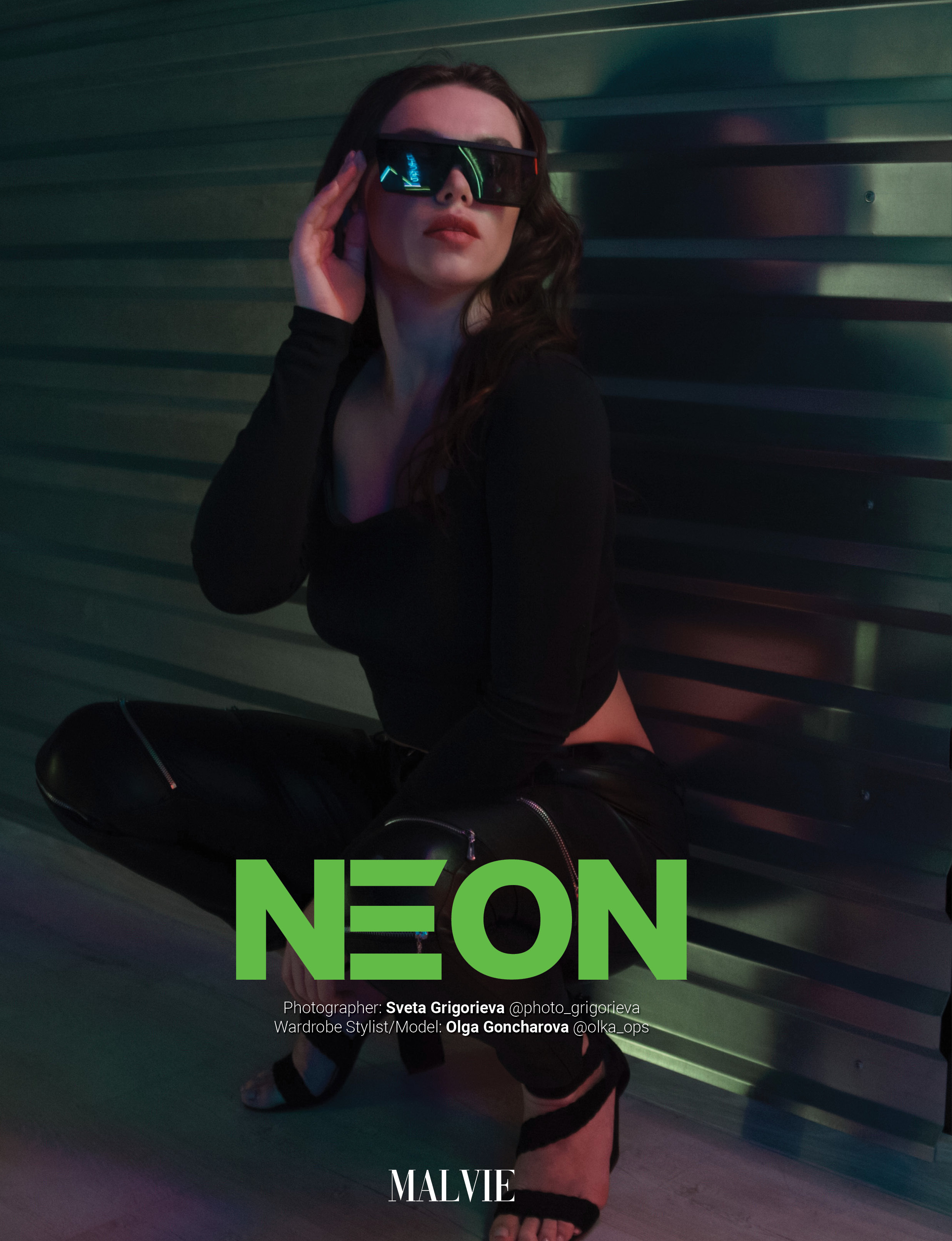 MALVIE Magazine, Neon. Фотограф в Минске Света Григорьева