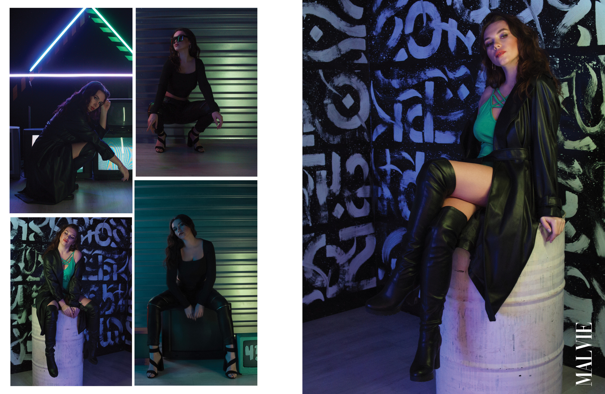 MALVIE Magazine, Neon. Фотограф в Минске Света Григорьева